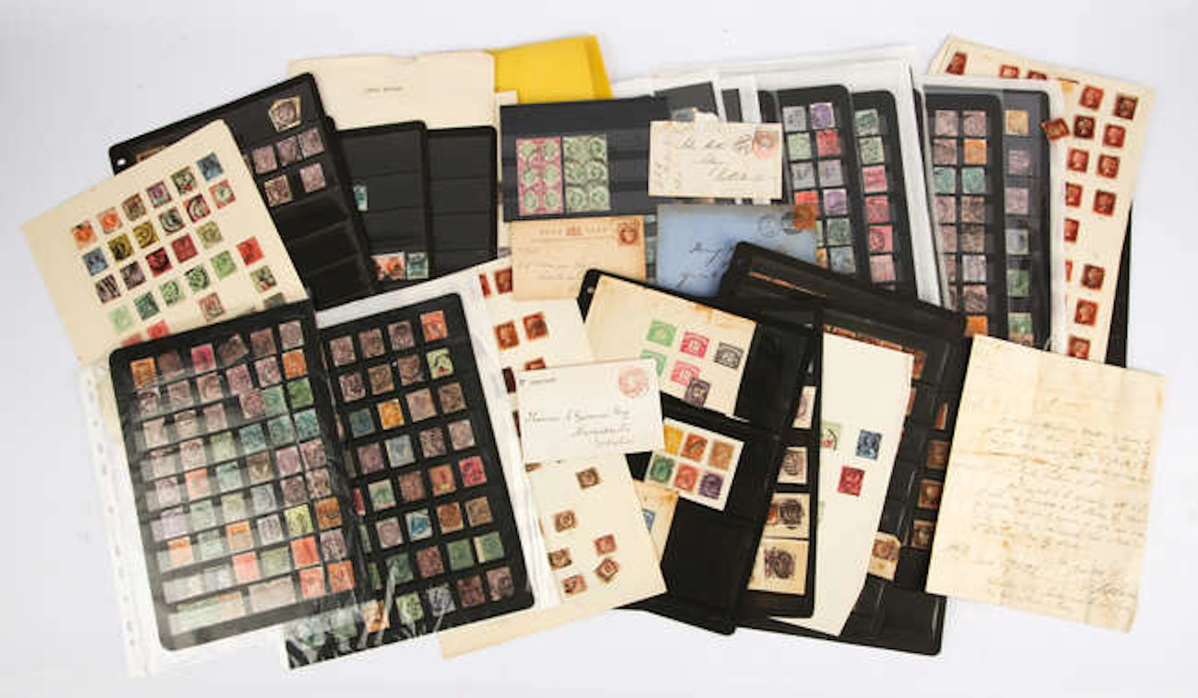 Great Britain and Commonwealth Victorian Collection - commences with