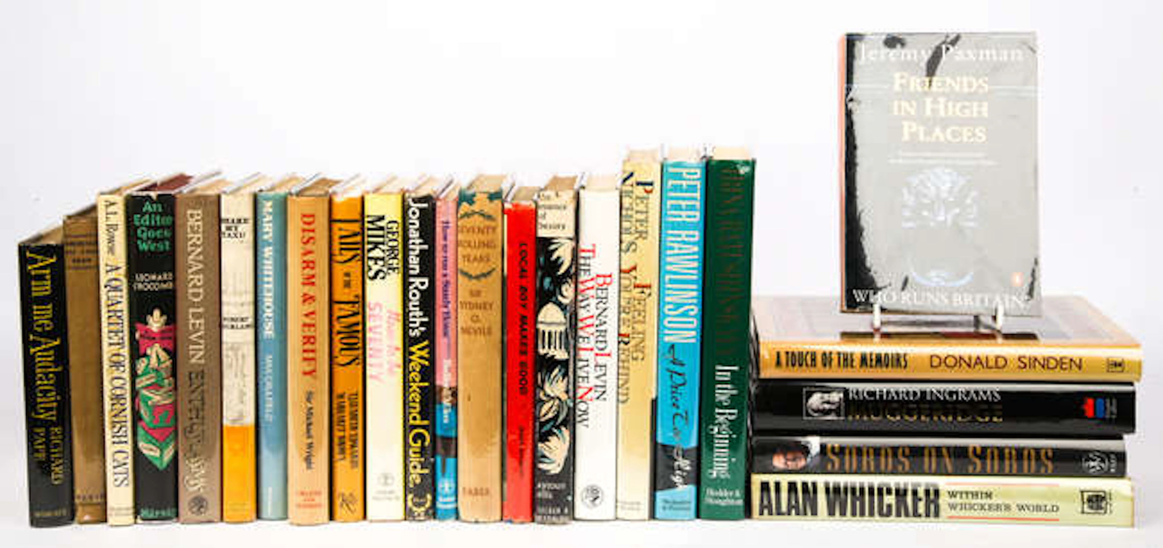 A GROUP OF BOOKS RELATING TO JOURNALISM AND THE MEDIA, to include