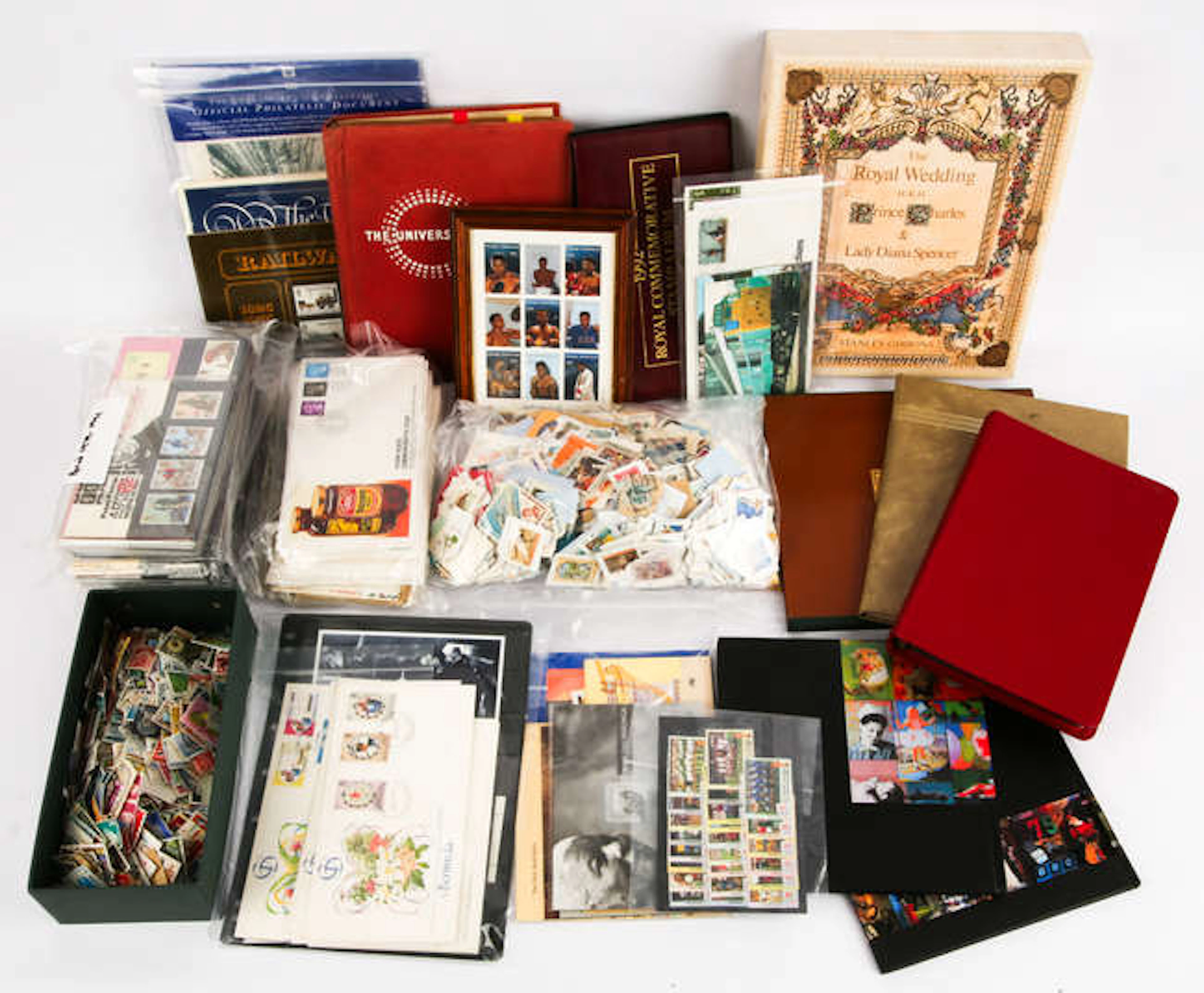 Great Britain, Royalty and World collection housed in two (2) archive boxes.