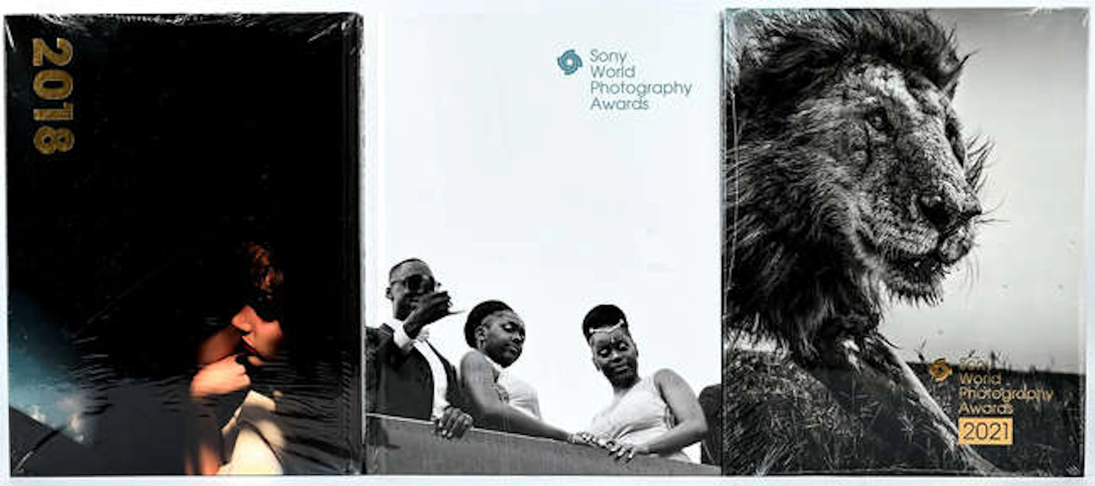 Sony World Photography Awards, three sealed volumes, 2018, 2021 and