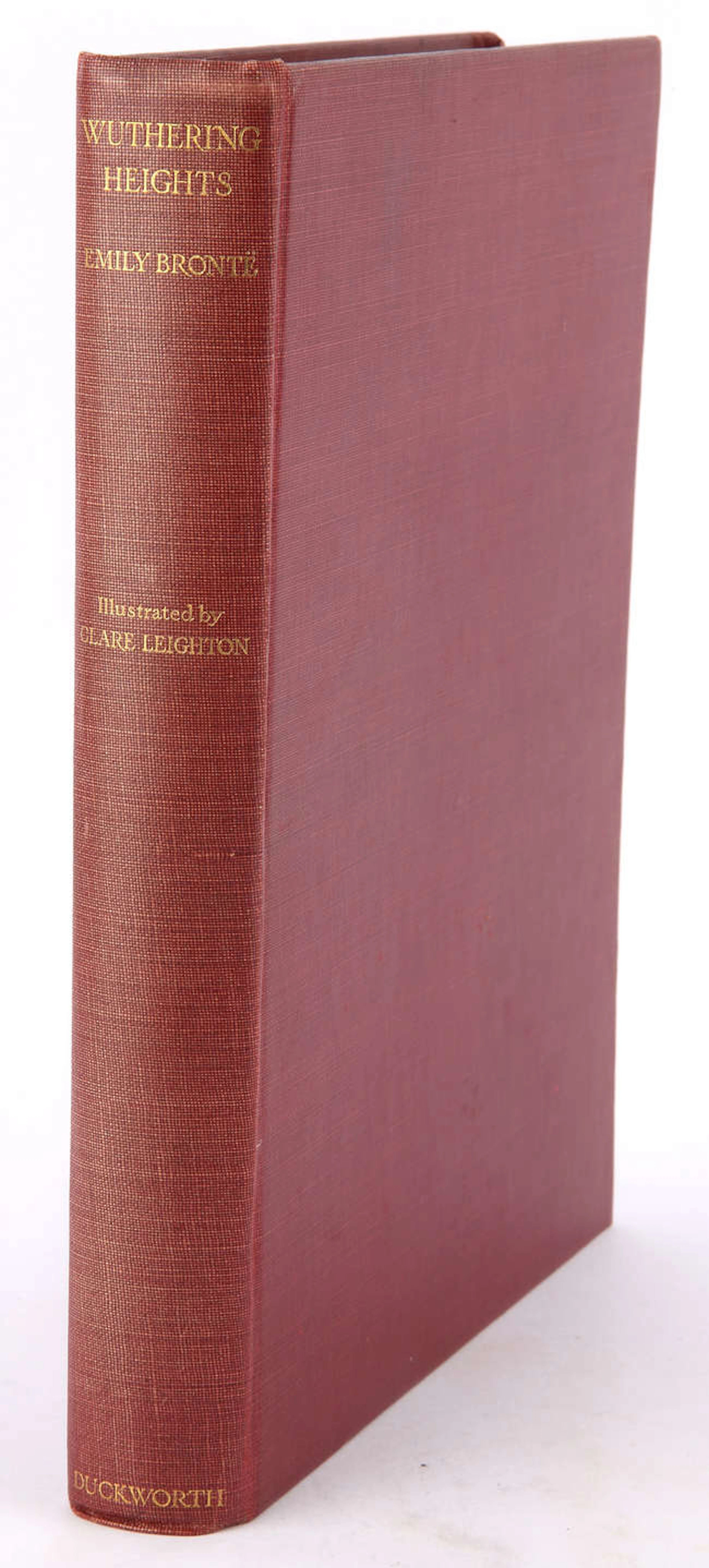 BRONTE, (Emily), illustrated by LEIGHTON, (Clare). Wuthering Heights