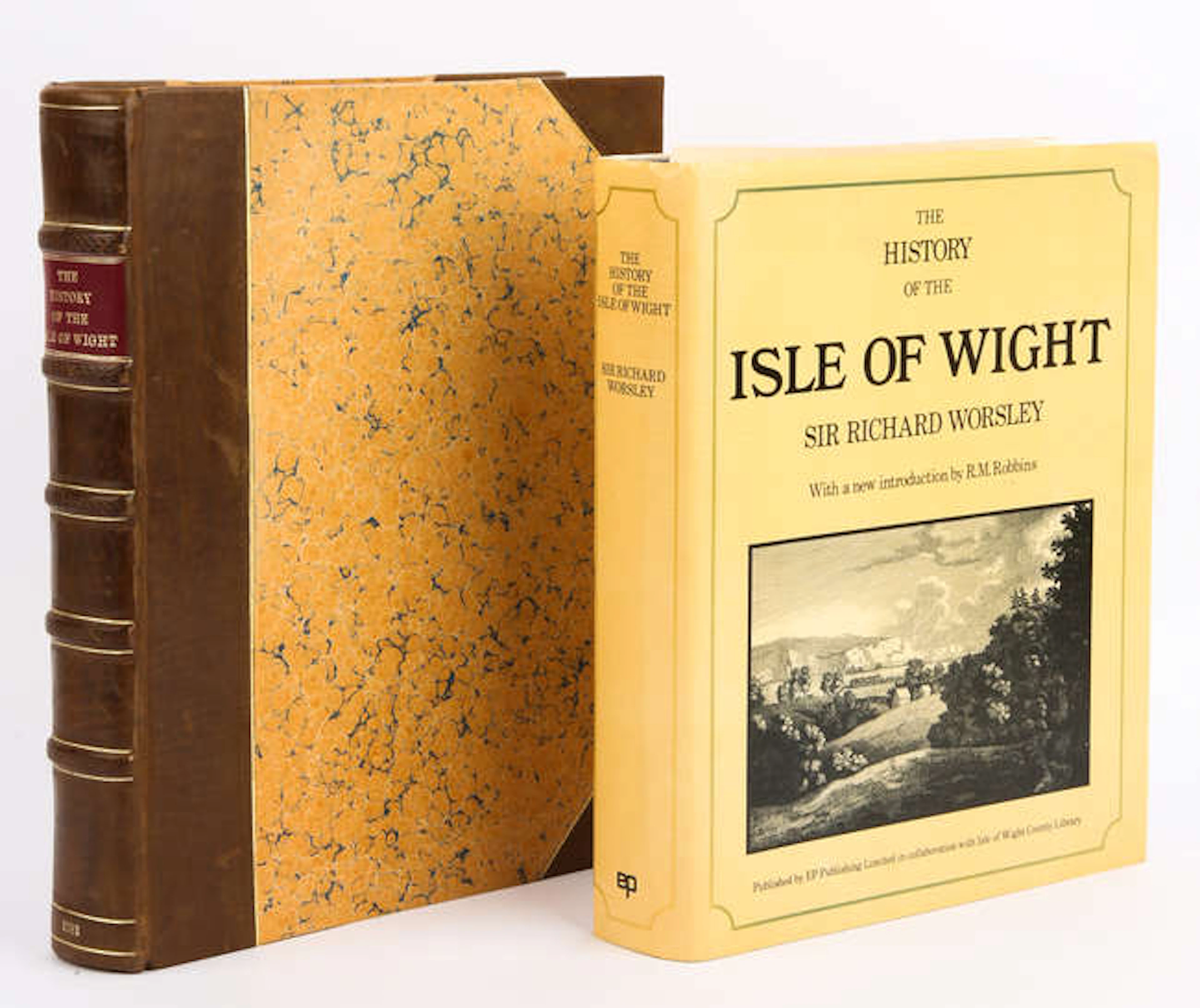 WORSLEY, (Richard). The History of the Isle of Wight, London, A. Hamilton