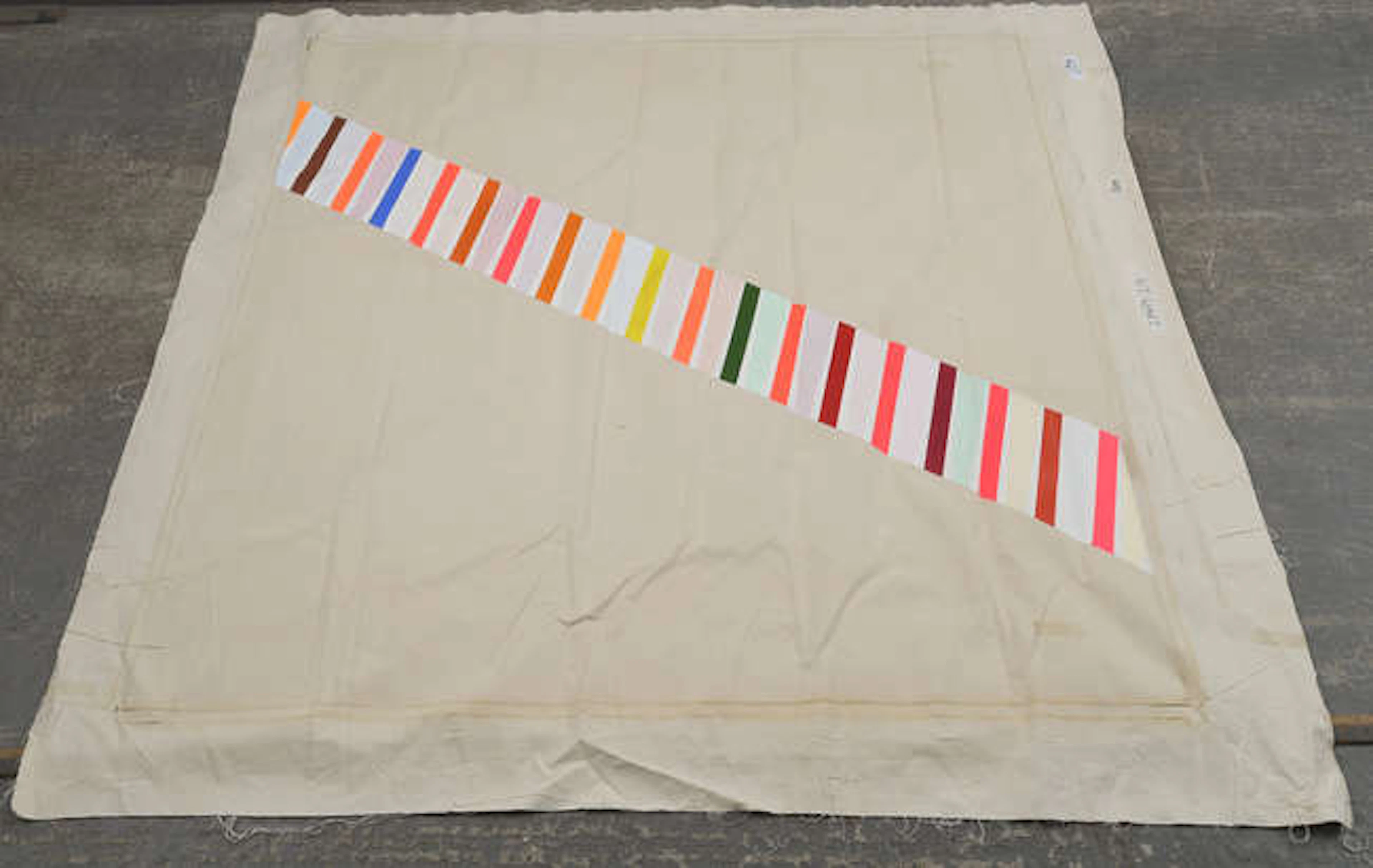 § John Plumb (British 1927-2008), an untitled colour ladder, acrylic
