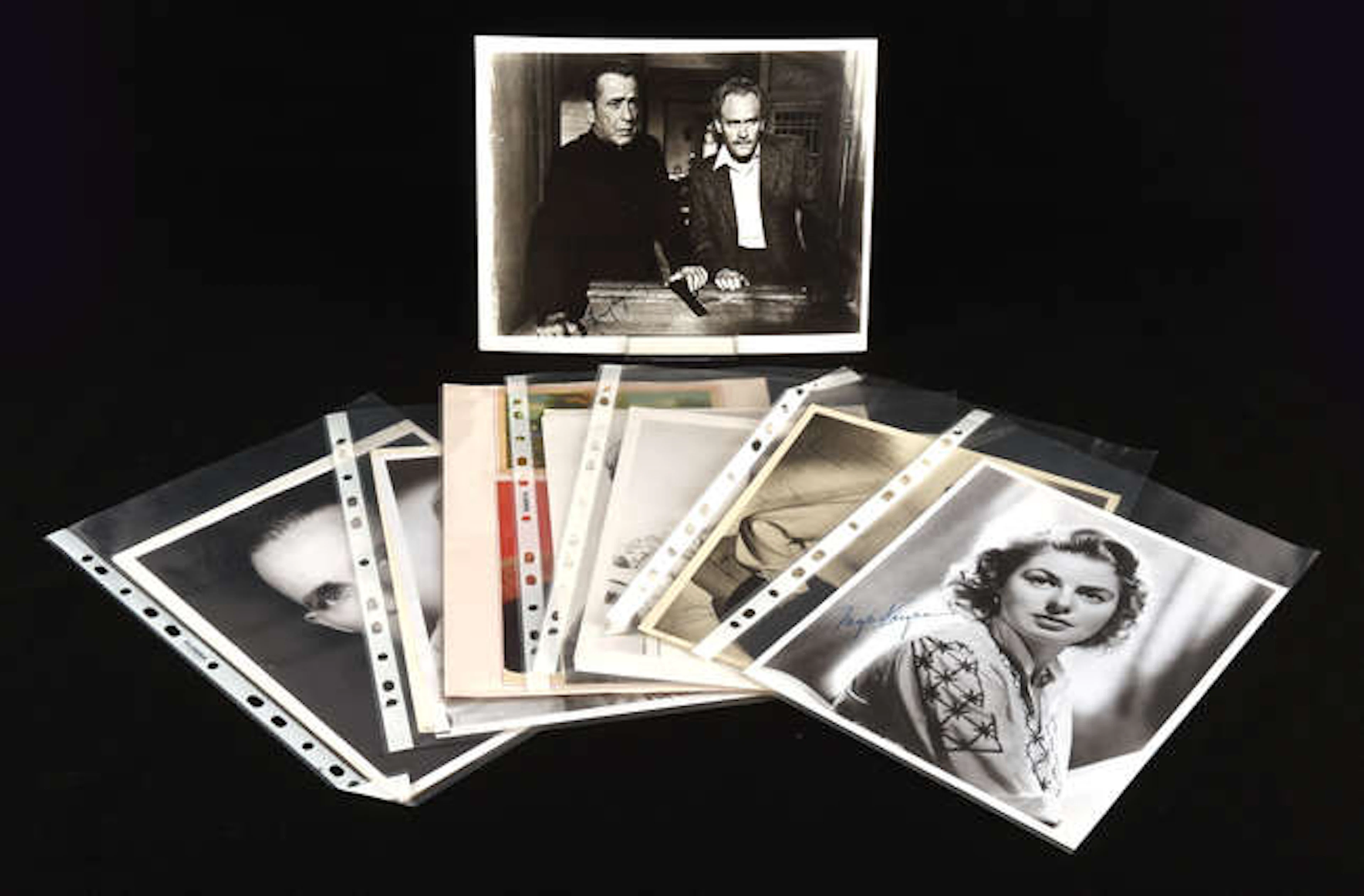 Classic Hollywood: Thirteen Autographed publicity photographs, Thirteen