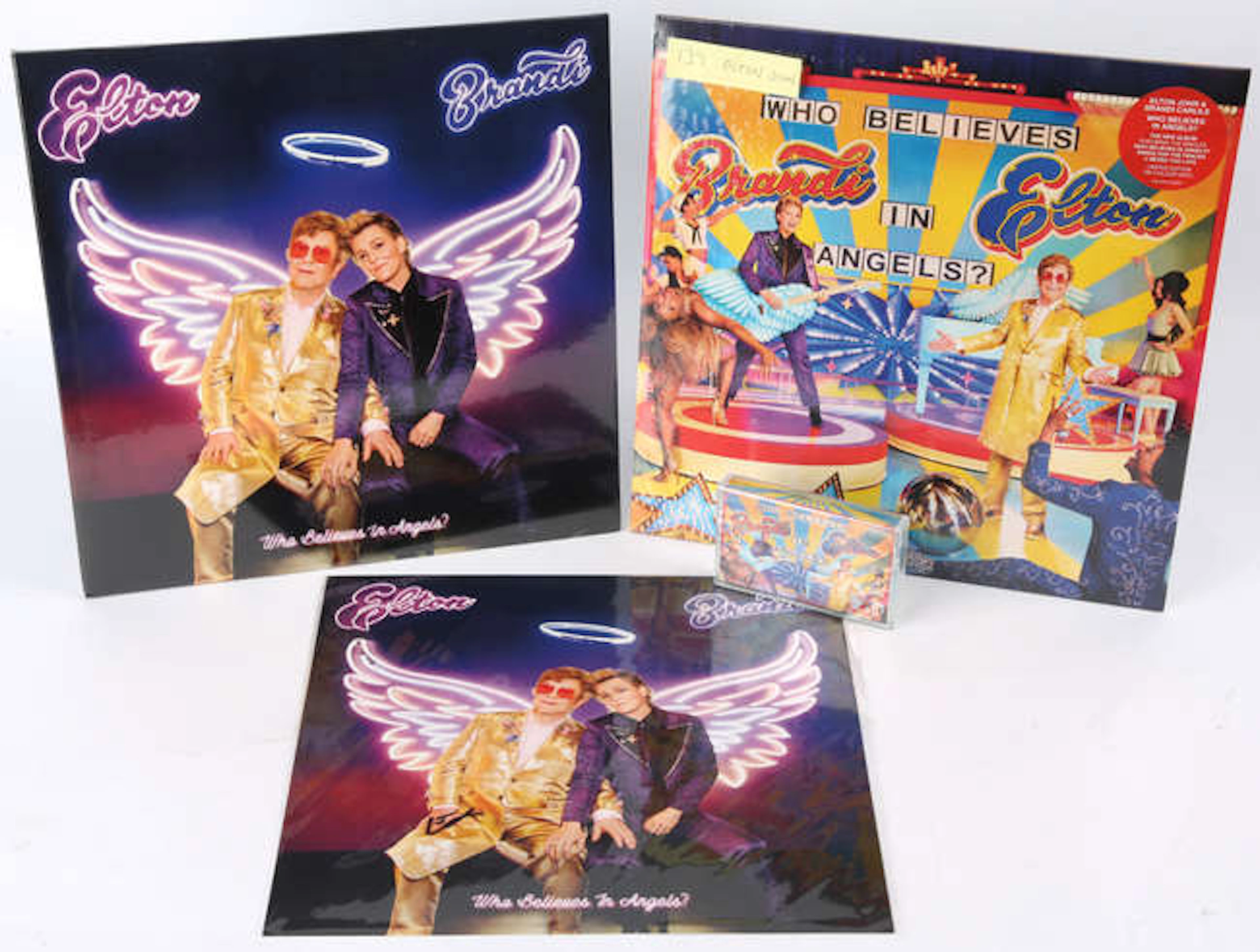 Elton John & Brandi Carlile - Who Believes in Angels? Vinyl LP set