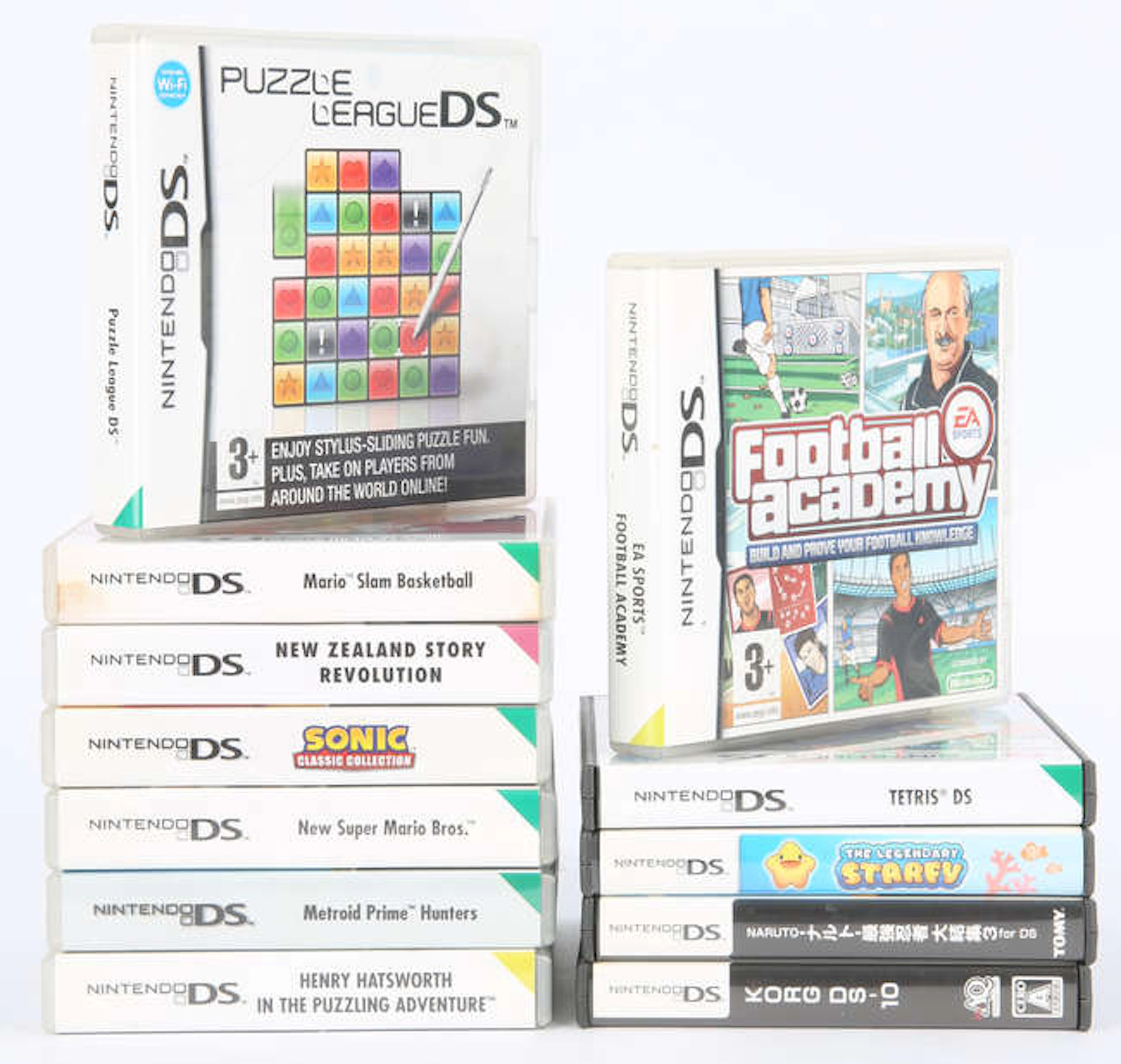 Nintendo DS An assortment of 12 games - a mixture of both third-party