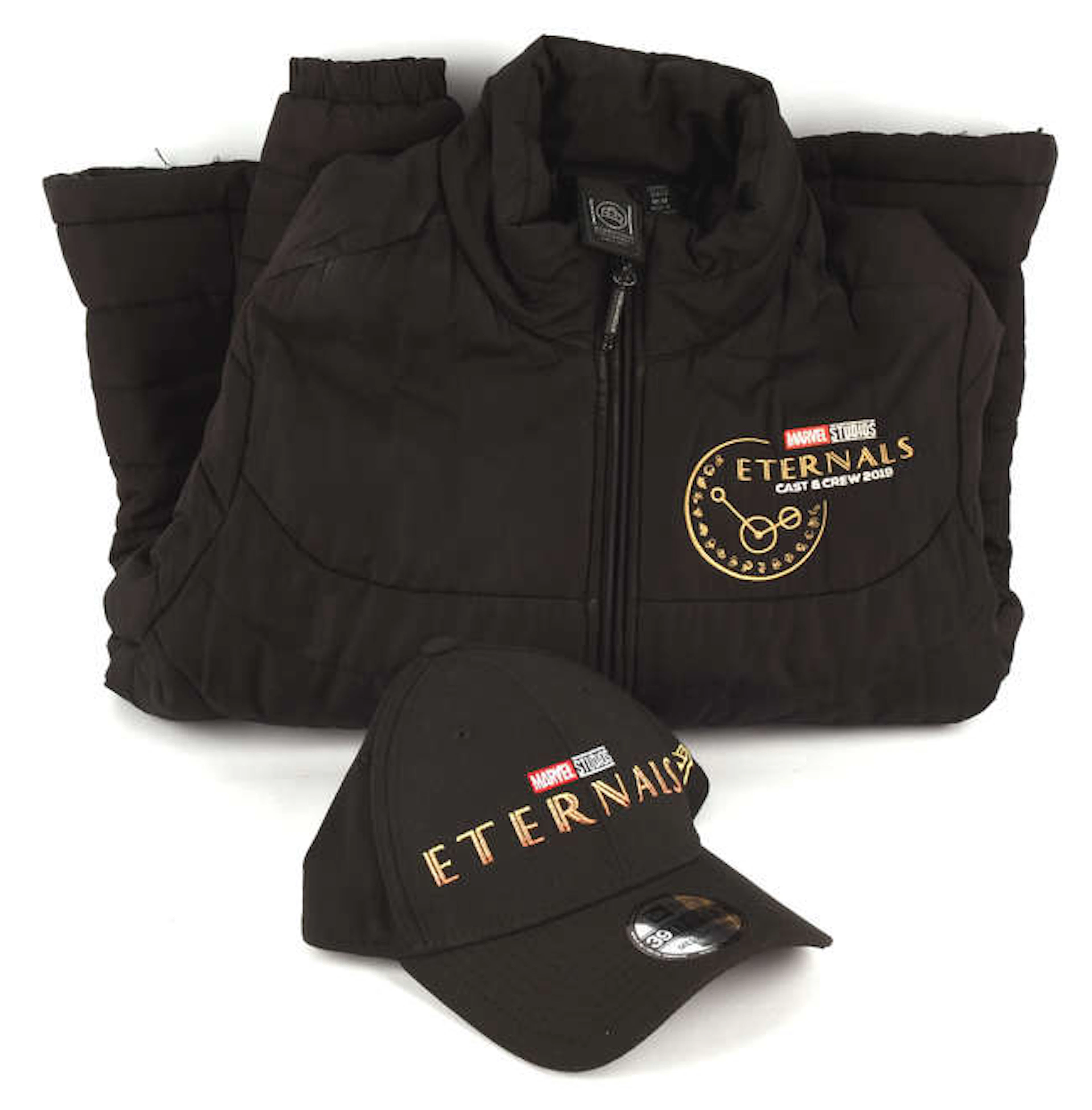 Marvel Studios: Cast and Crew jacket and cap - Marvel Studios: Eternals