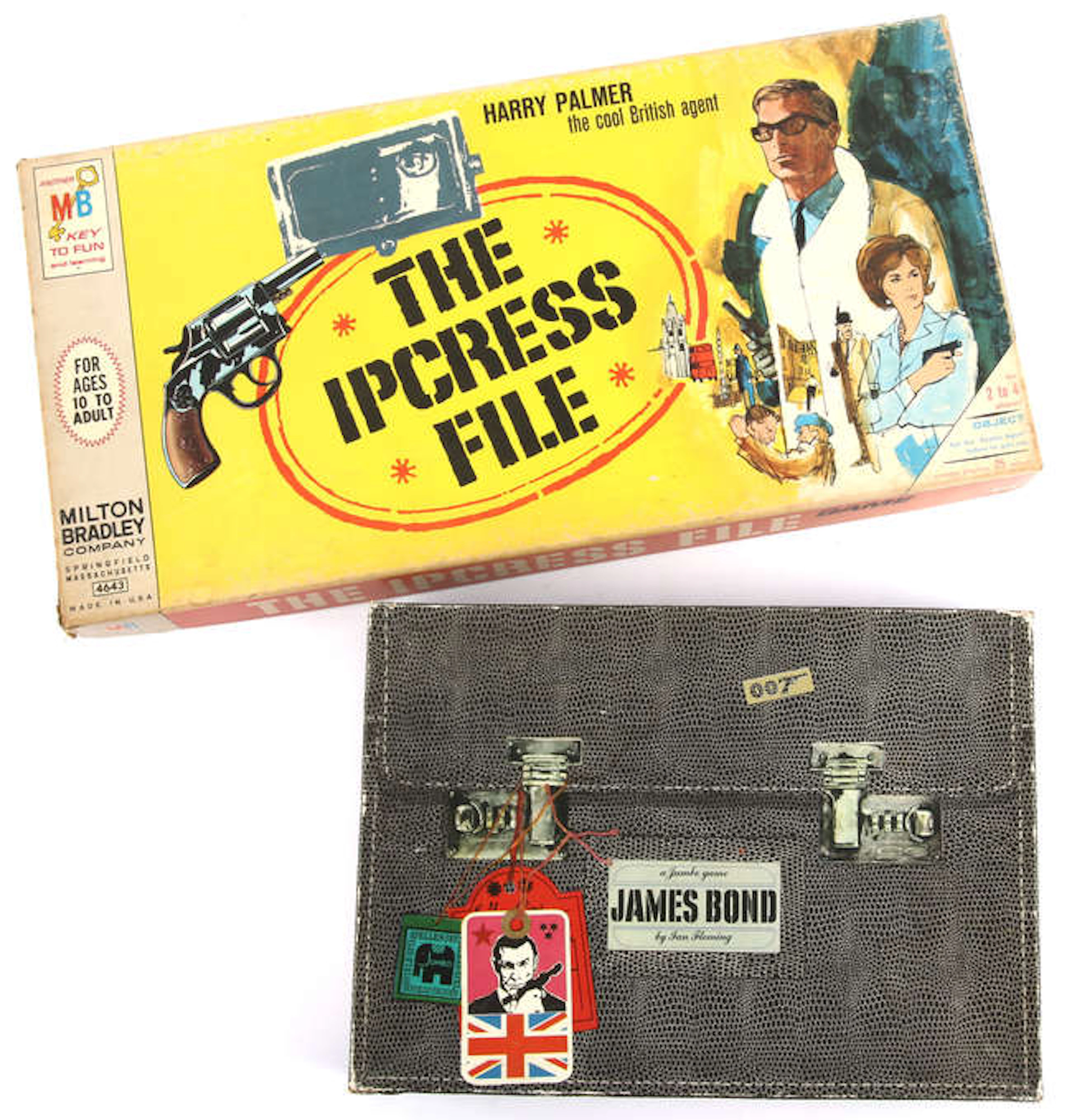 James Bond: Secret Agent board game, 1960s / The Ipcress File board