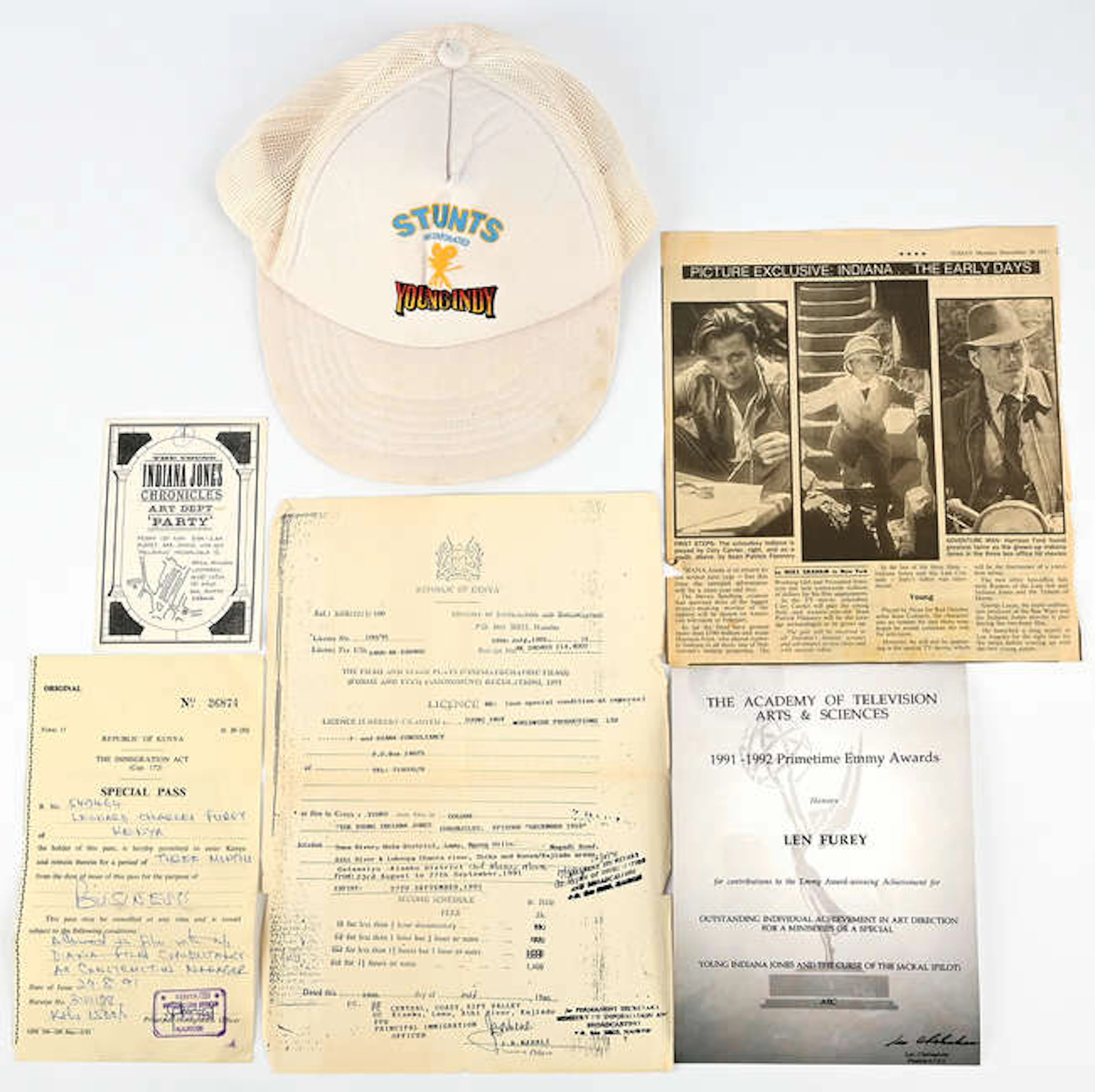 The Chronicles of Young Indiana Jones (1992). US TV Series. Crew cap