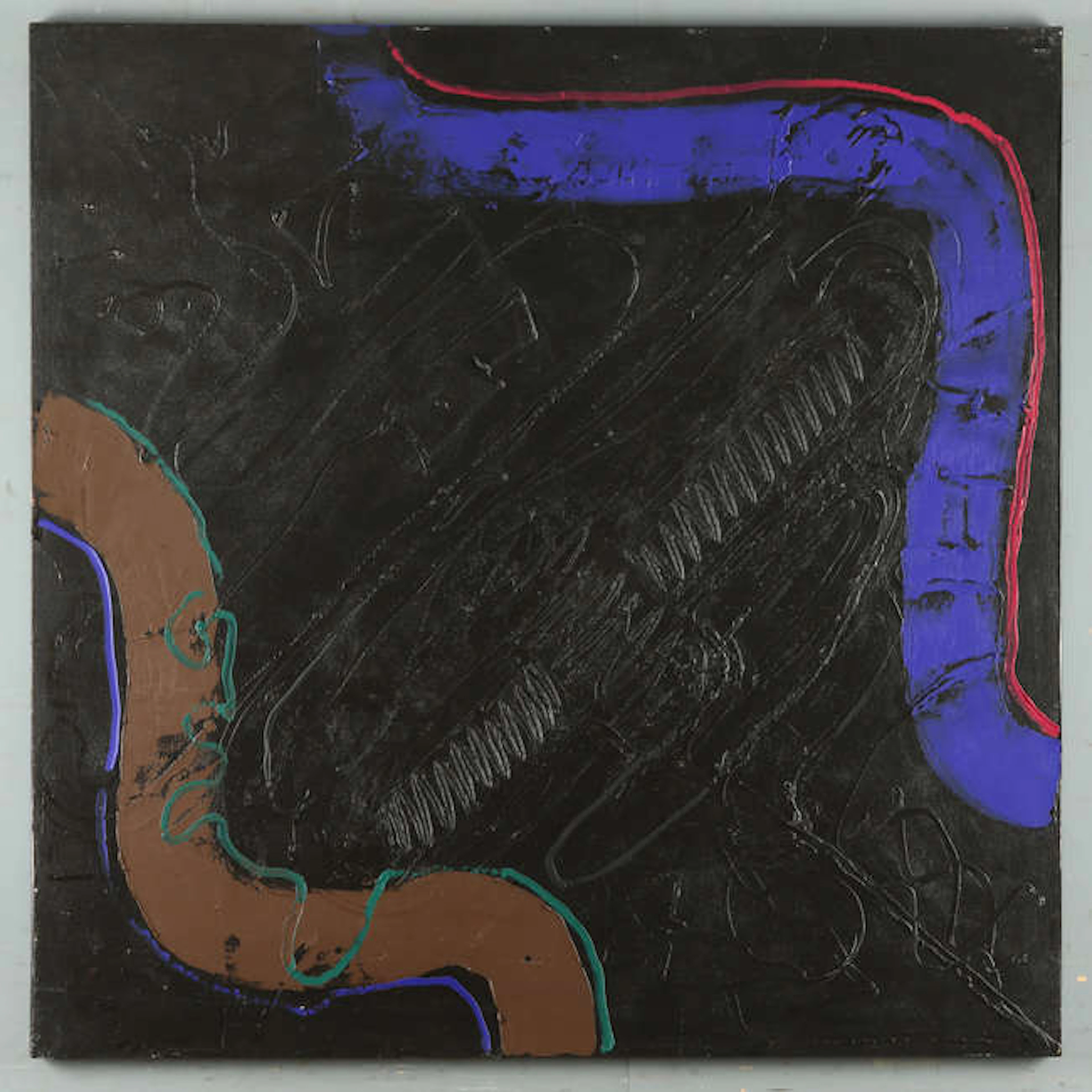 § John Plumb (British 1927-2008), an untitled abstract composition