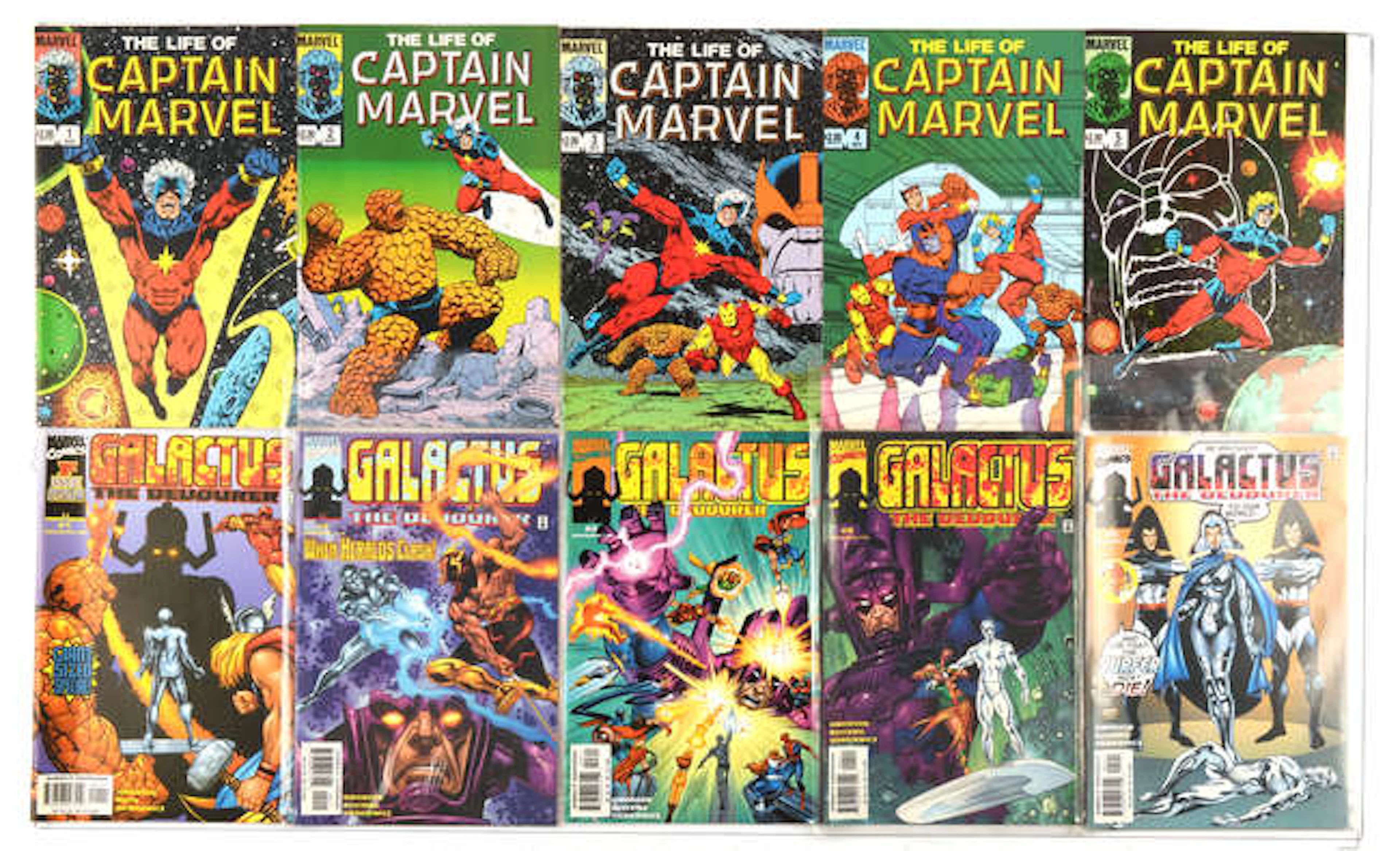 A collection of cosmic and high-stakes Marvel epics