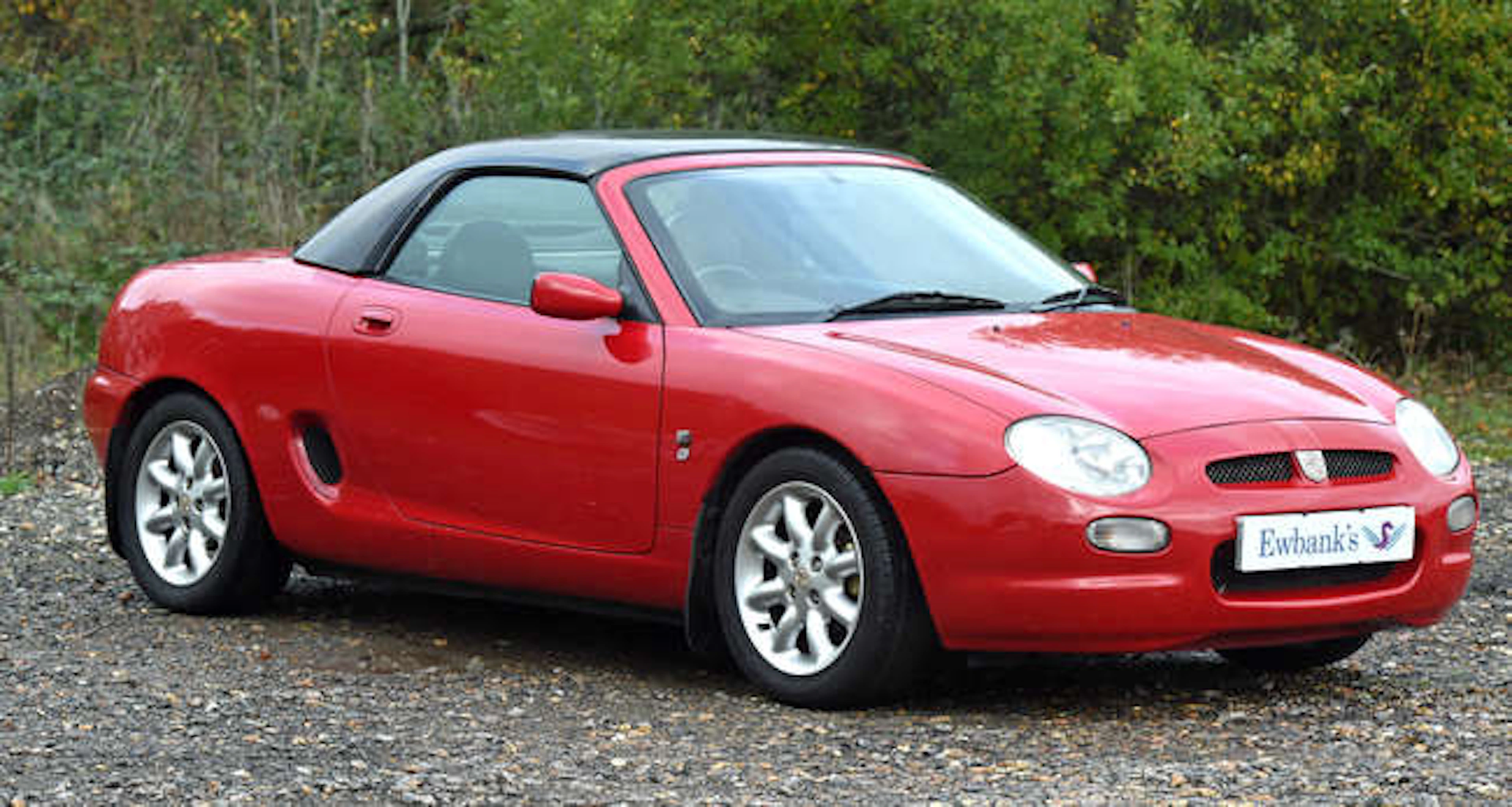 2001 MG F 1.8 Petrol Convertible. Registration number: Y857 DVC. Low