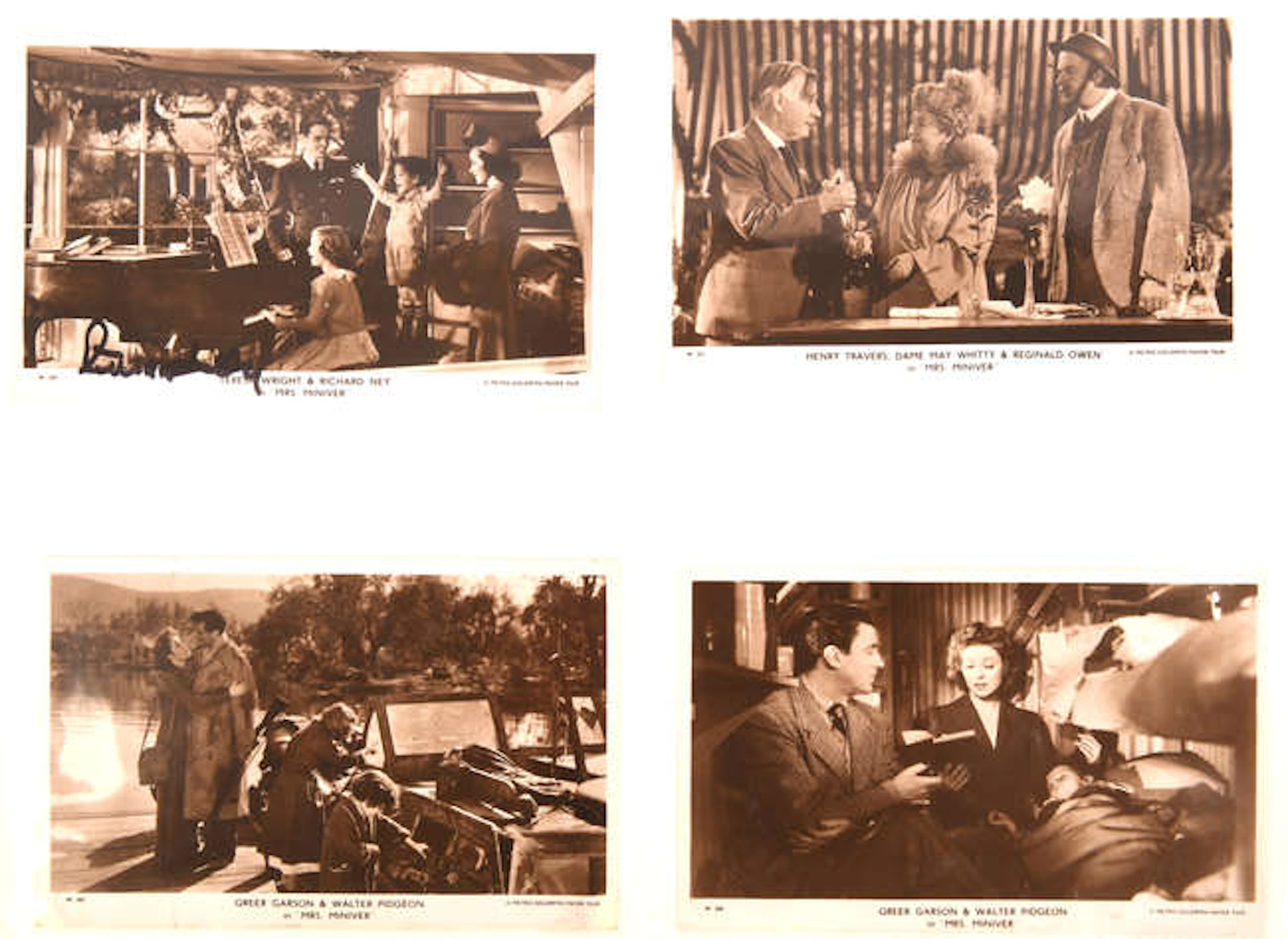Picturegoer Film Star Postcard Series: An Album containing 150+ postcards