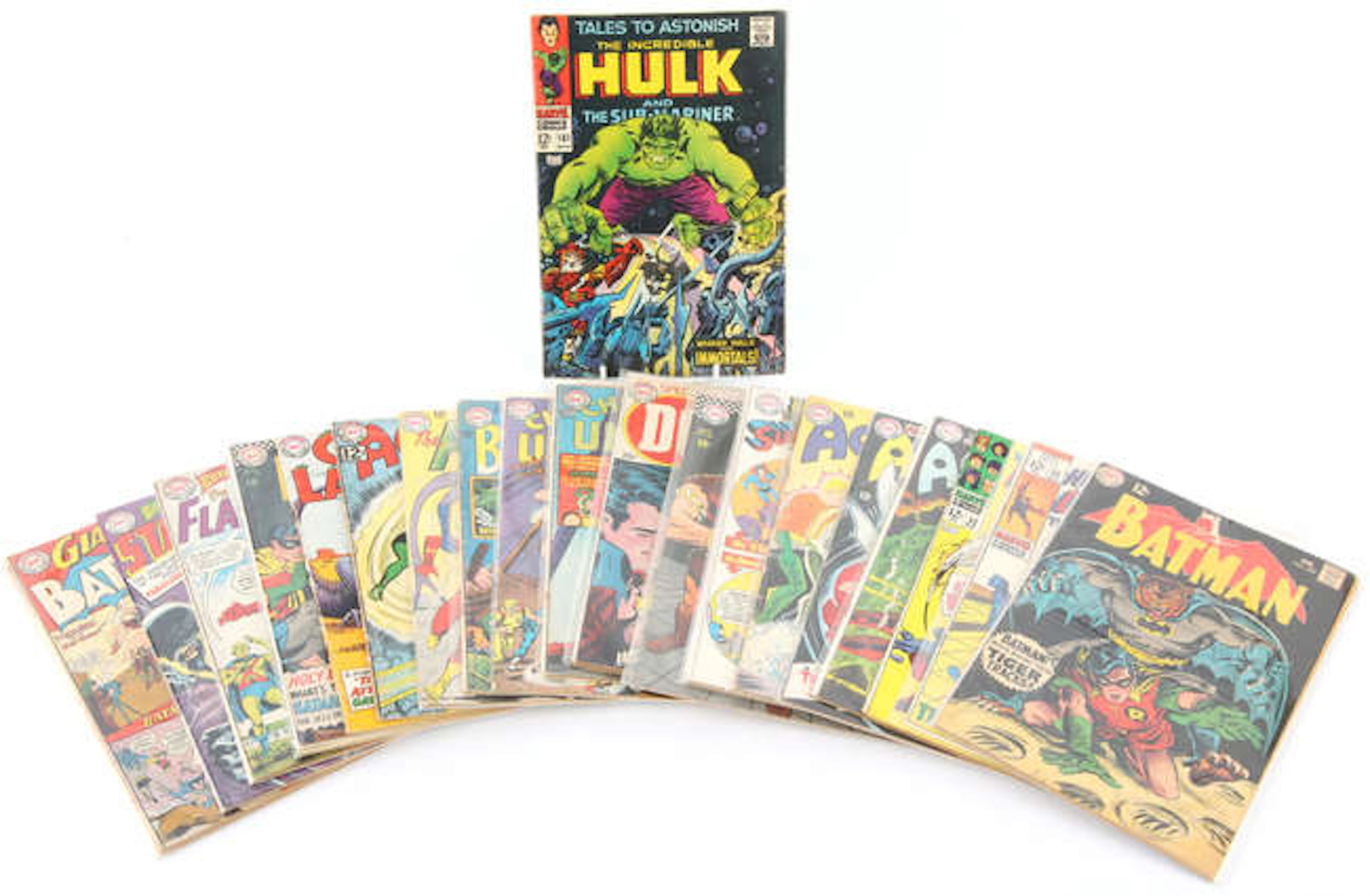 A collection of 70 American comic issues from Marvel Comics