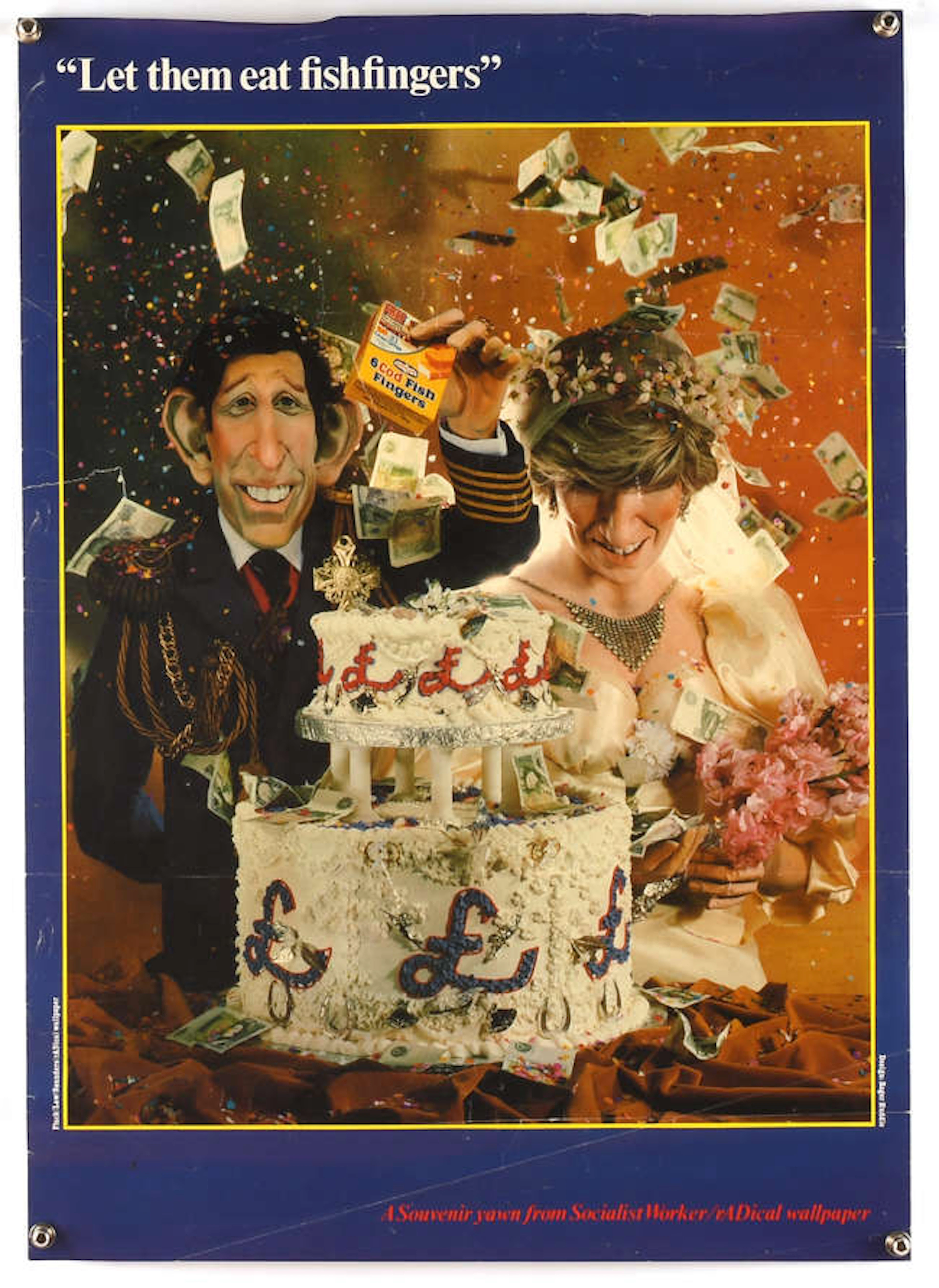 Spitting Image Promo Poster (c 1984-85), for the British TV puppet