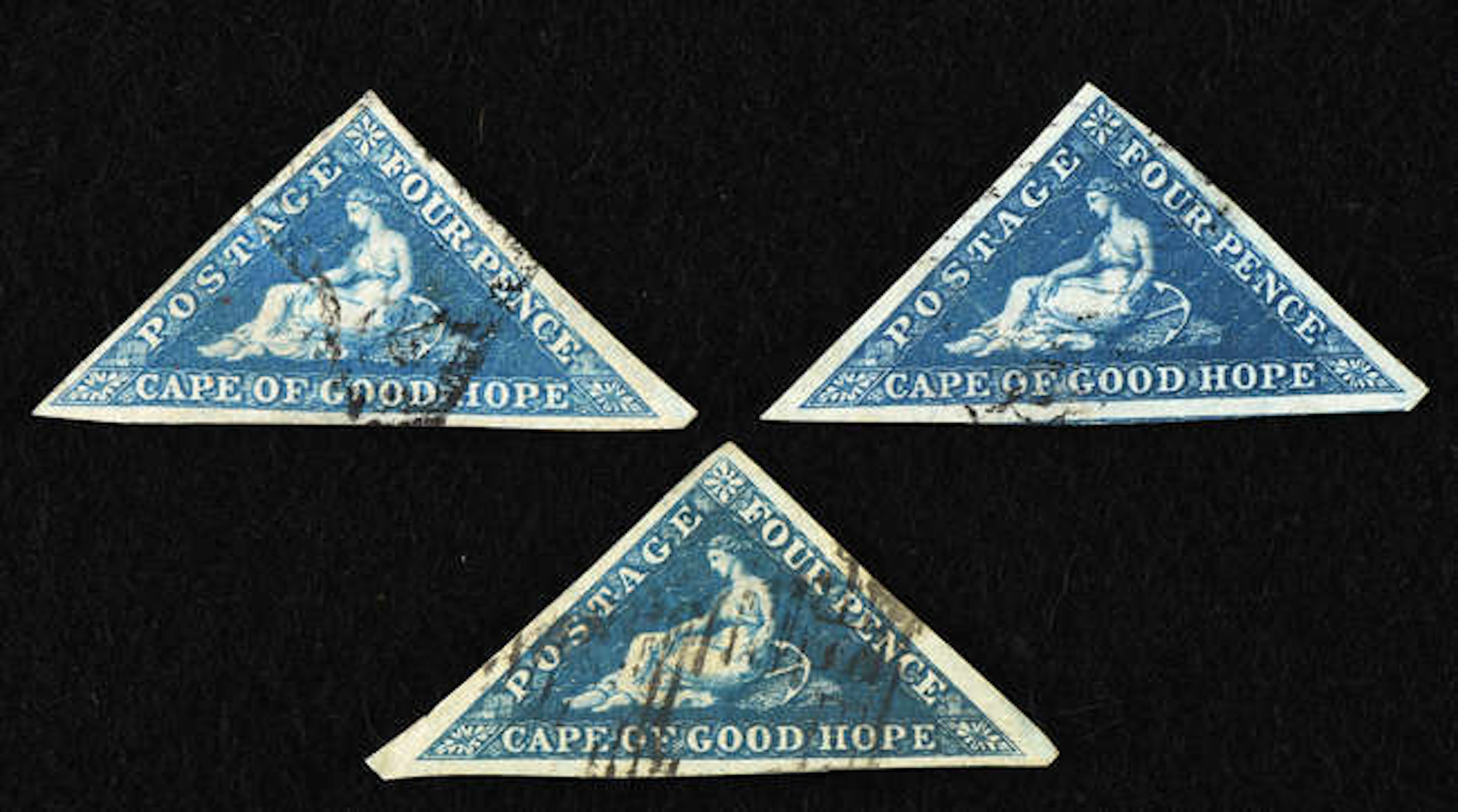 Cape of Good Hope - Small collection commencing with five (5) Cape