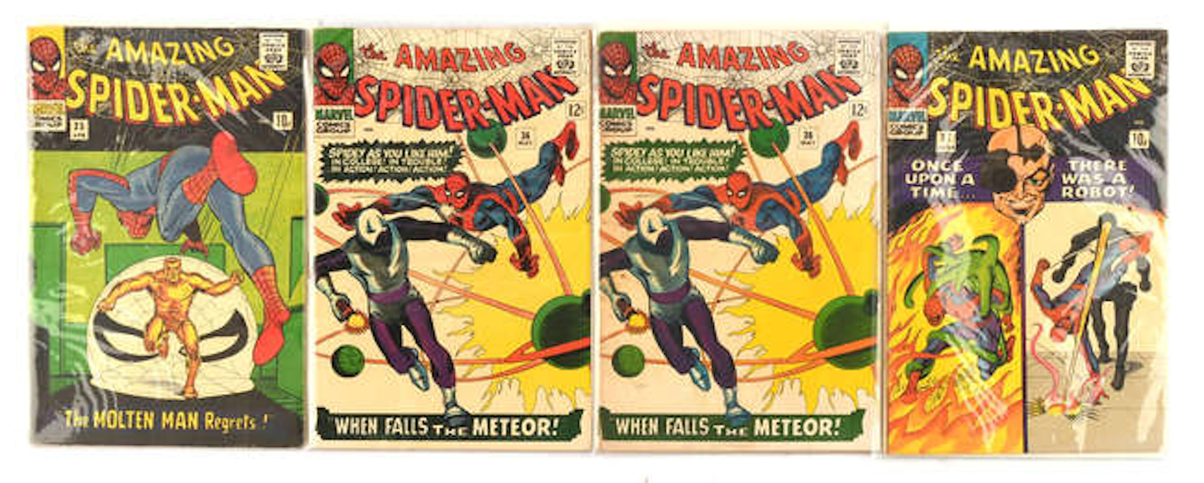 This lot features: Amazing Spider-Man (1 st series): Nos
