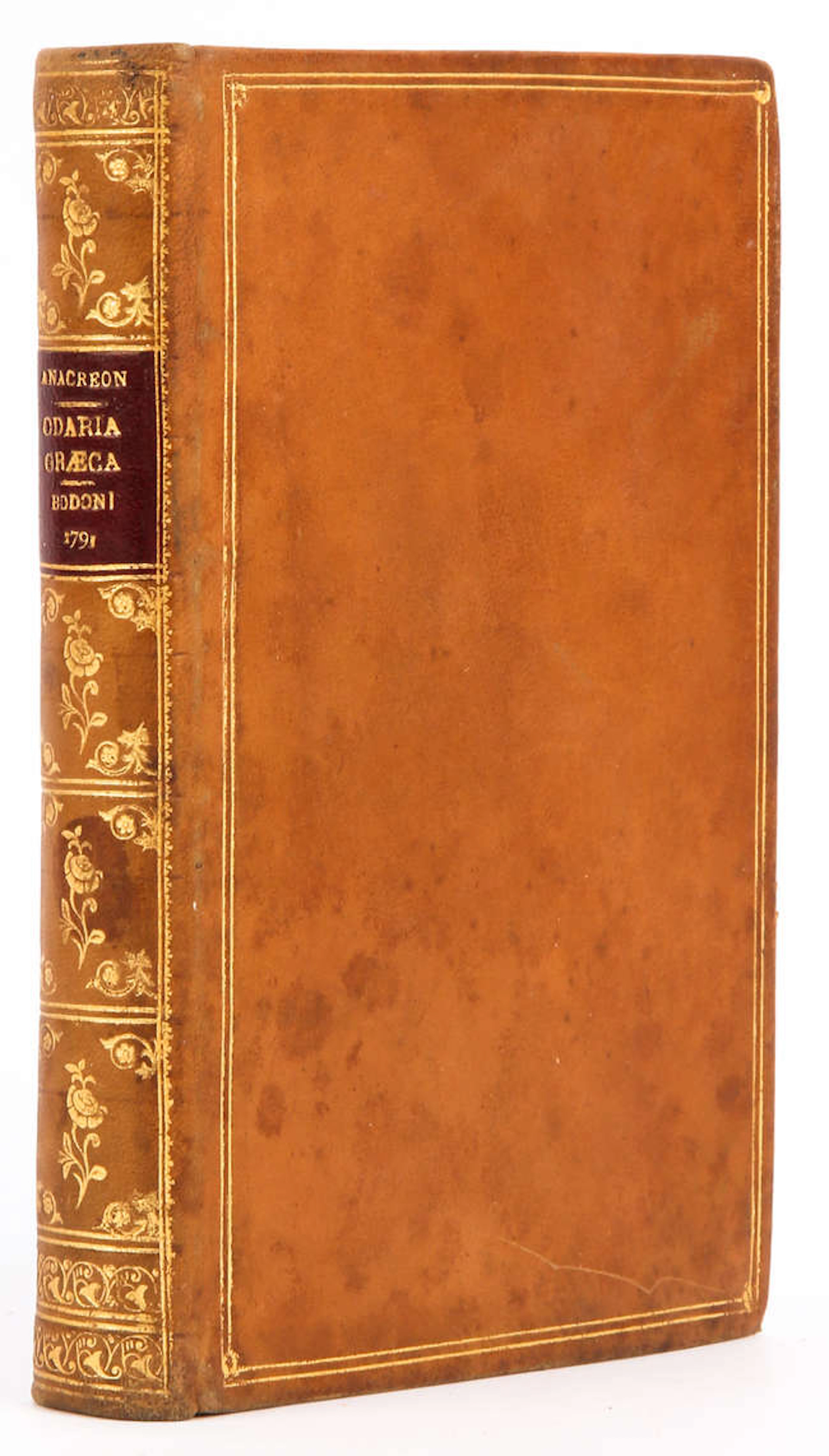 ANACREON, Thiot Meah, Praefixo Commentario quo Poëtae Genus Tradiditur