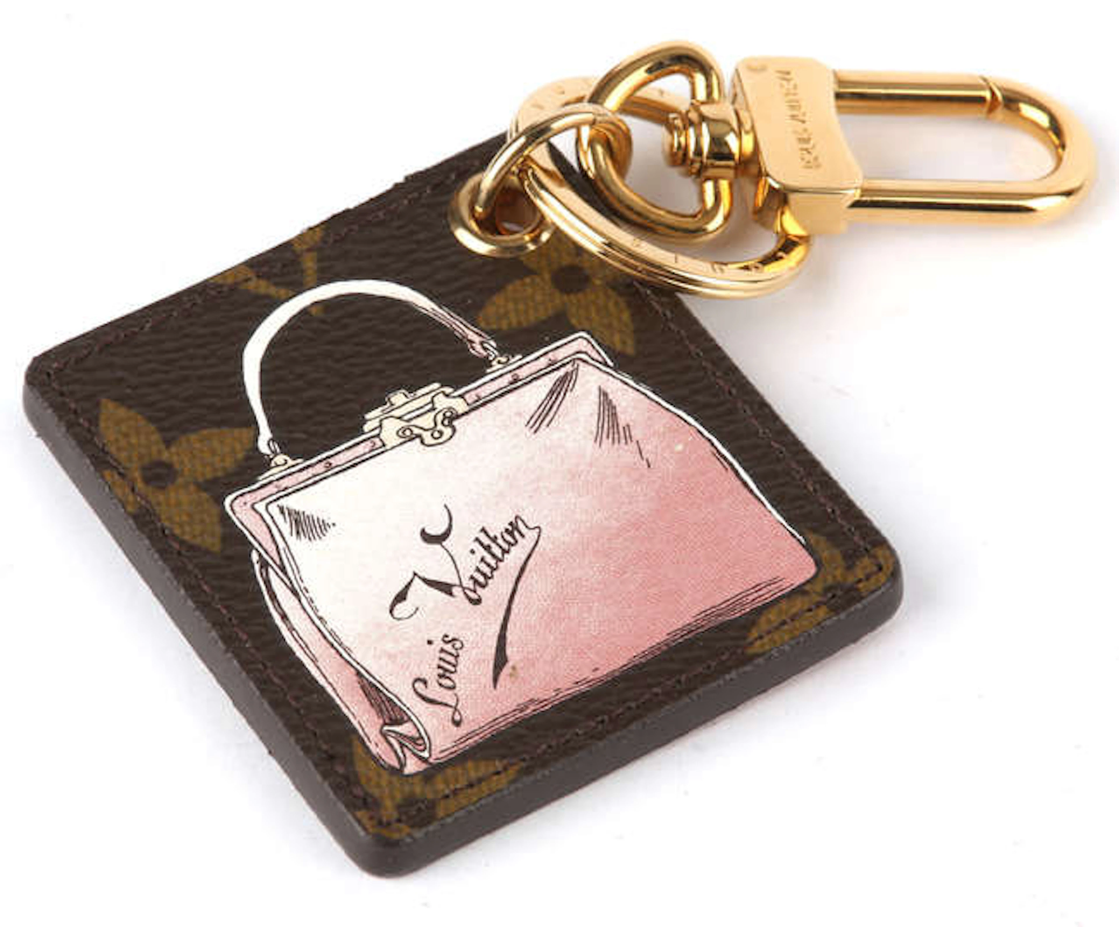 ADDENDUM LOT: LOUIS VUITTON handbag charm. Louis Vuitton Monogram