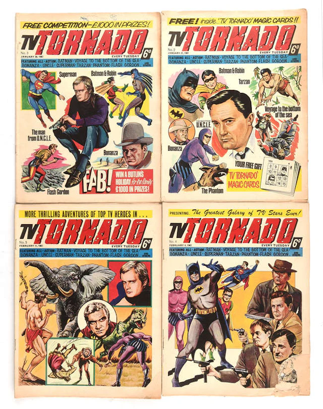 TV Tornado was a Silver-age British comic magazine...