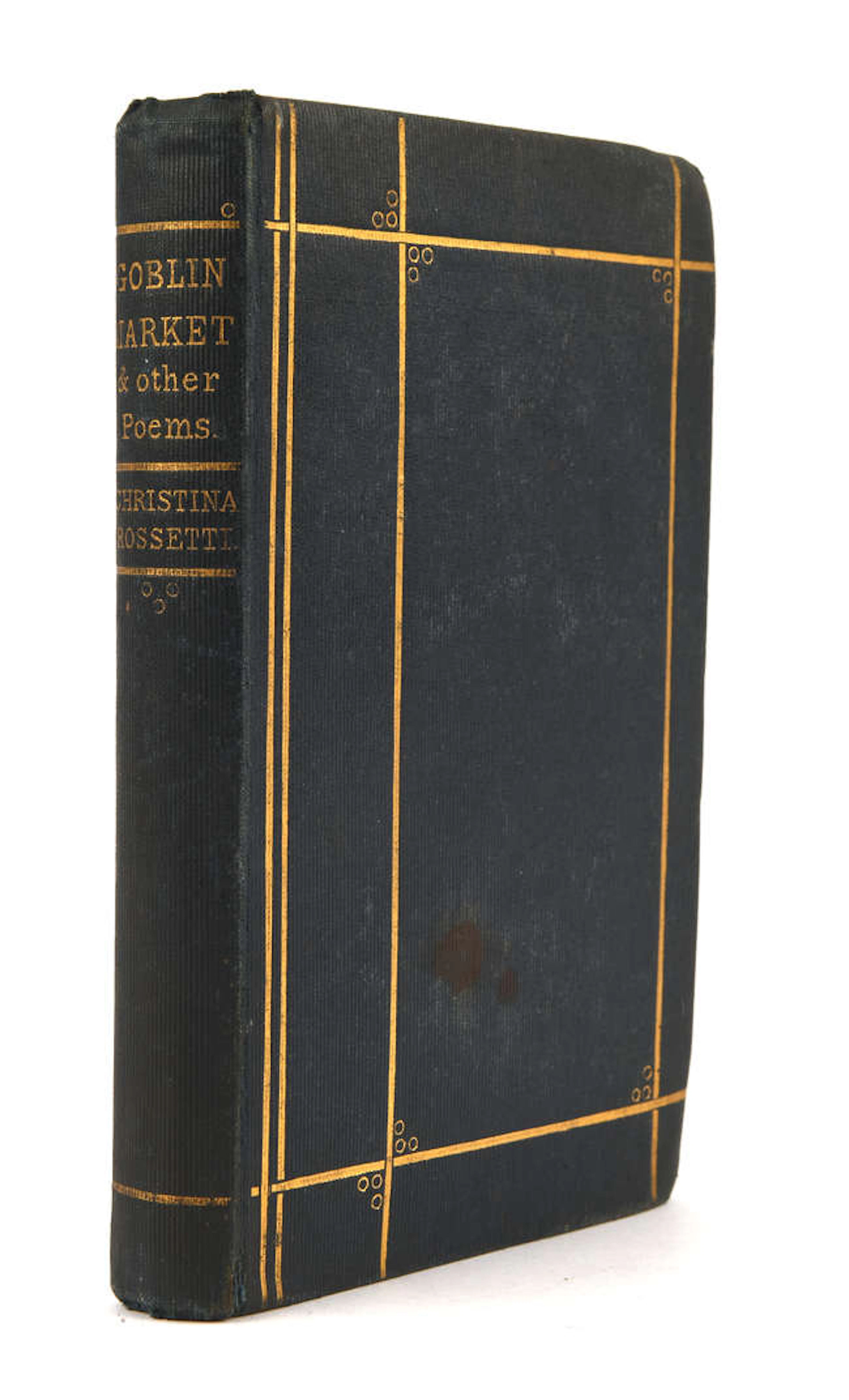ROSSETTI, (Christina), (1830-1894). Goblin Market and other Poems