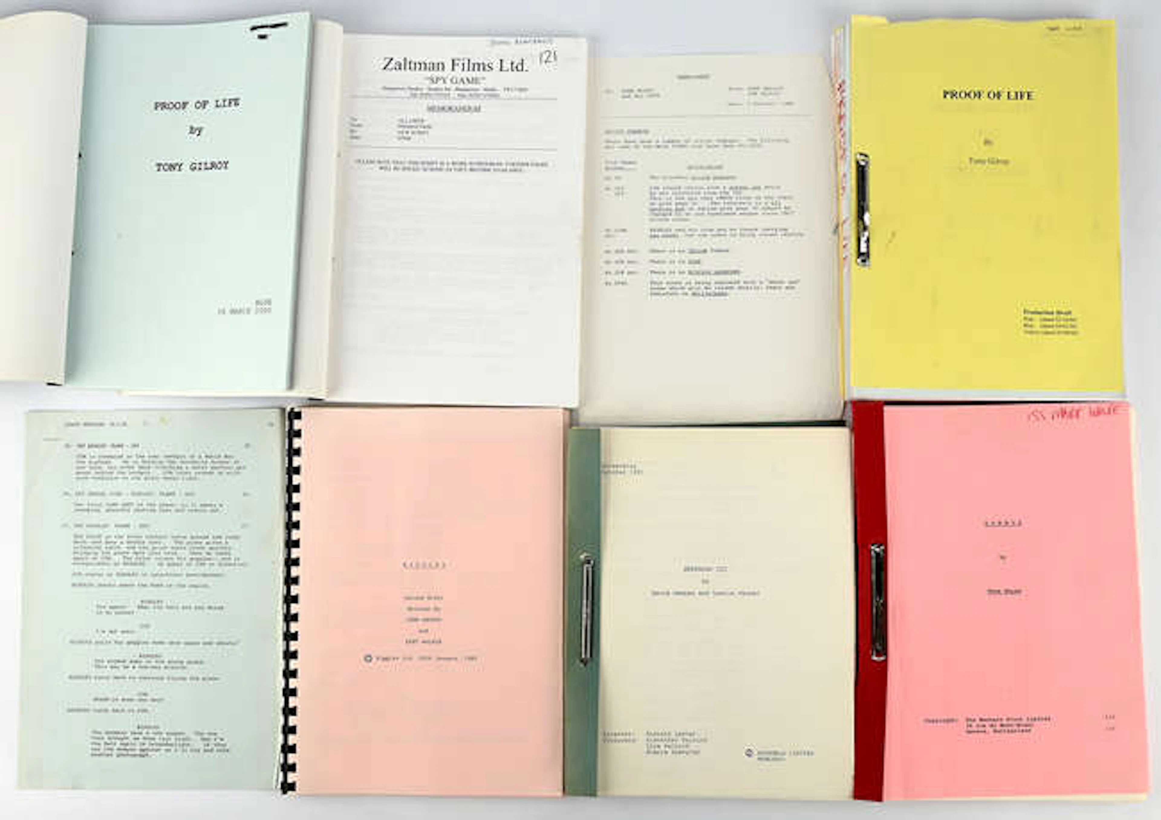 The Marc Wolff Collection: Six Original Production Scripts: Superman