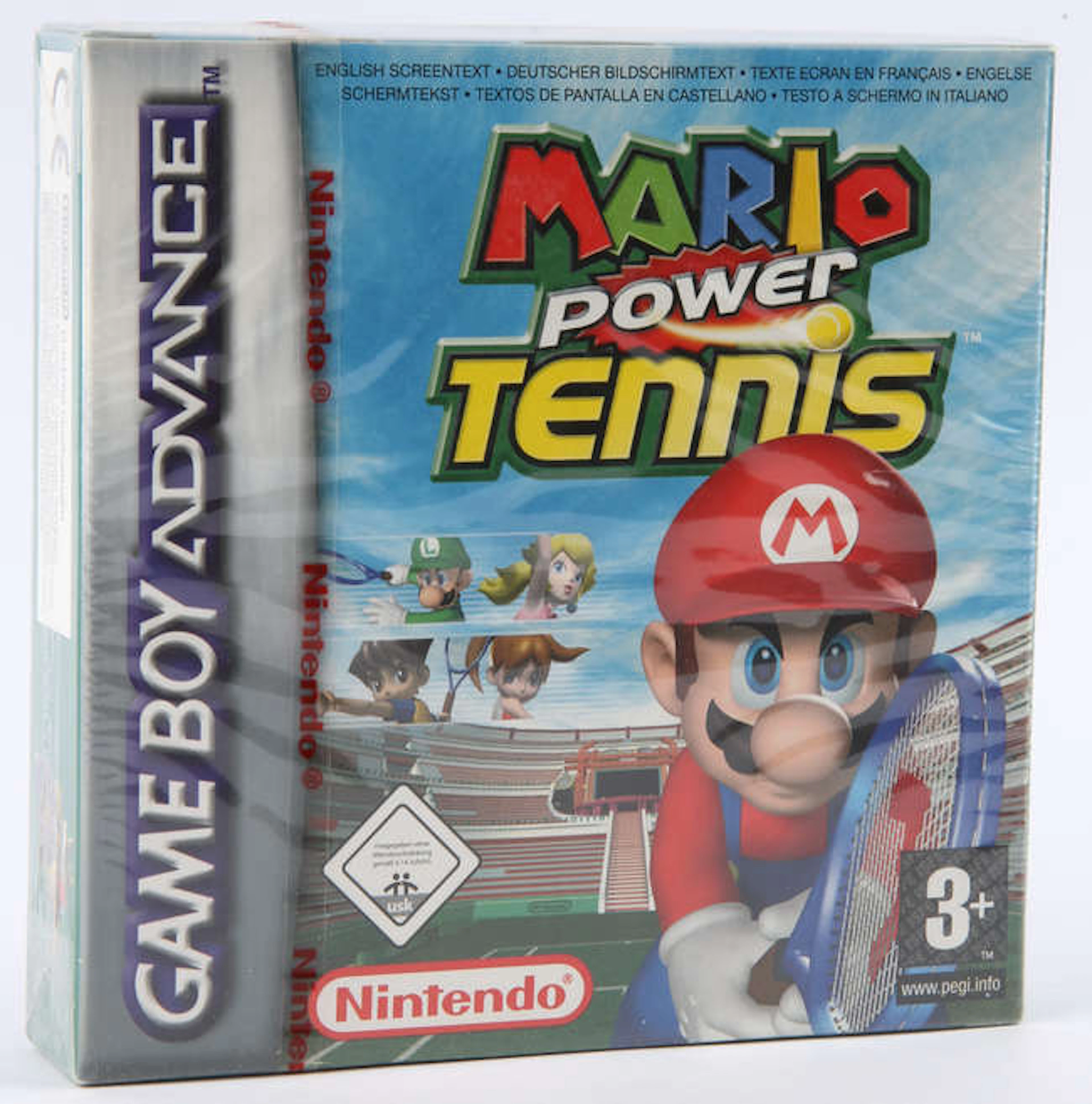 Nintendo Game Boy Advance (GBA) Mario Power Tennis (PAL) - Factory