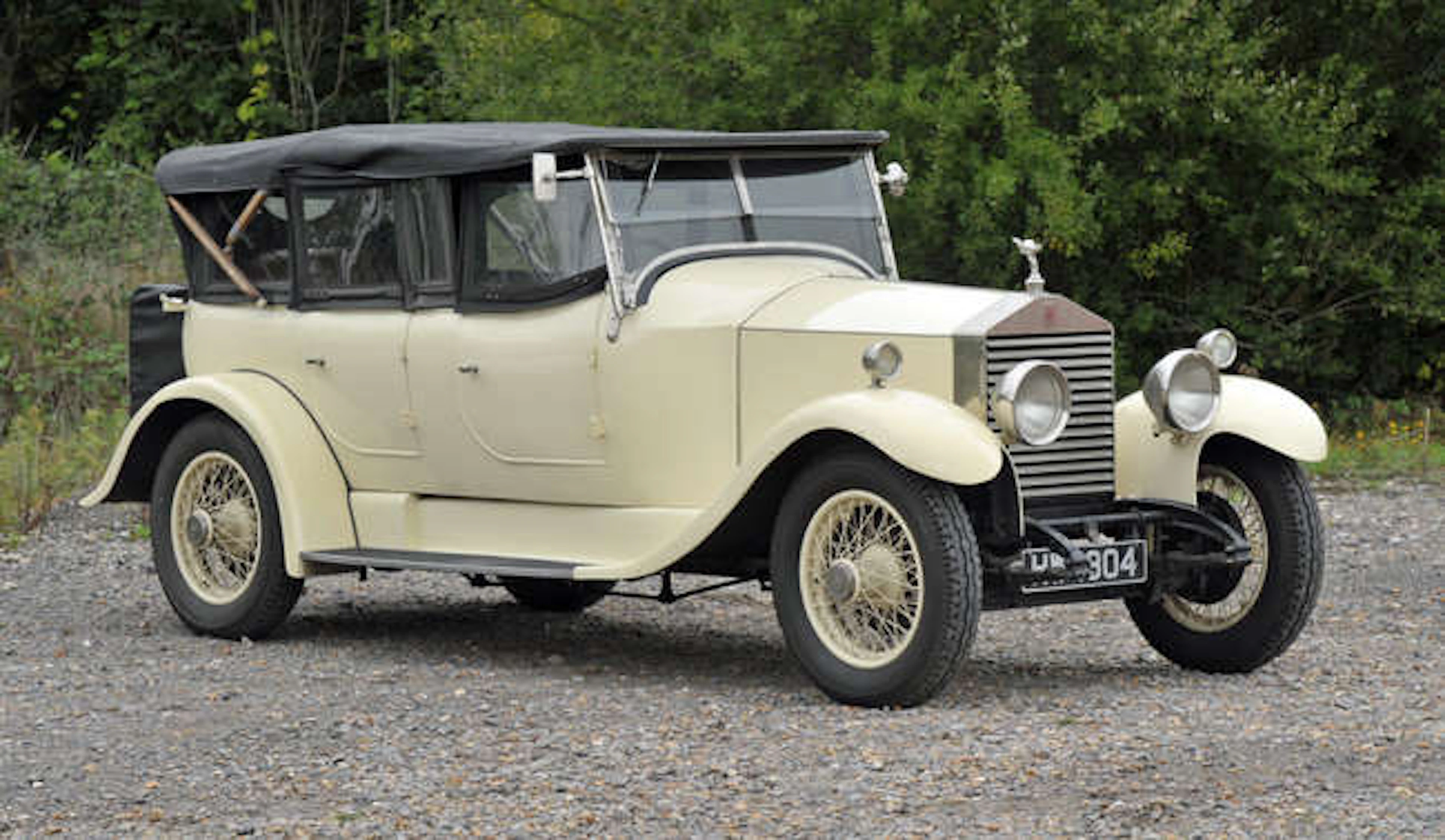 1928 Rolls-Royce 20hp Horsfield Five Seater Tourer. Registration number
