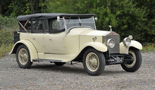 1928 Rolls-Royce 20hp Horsfield Five Seater Tourer. Registration number
