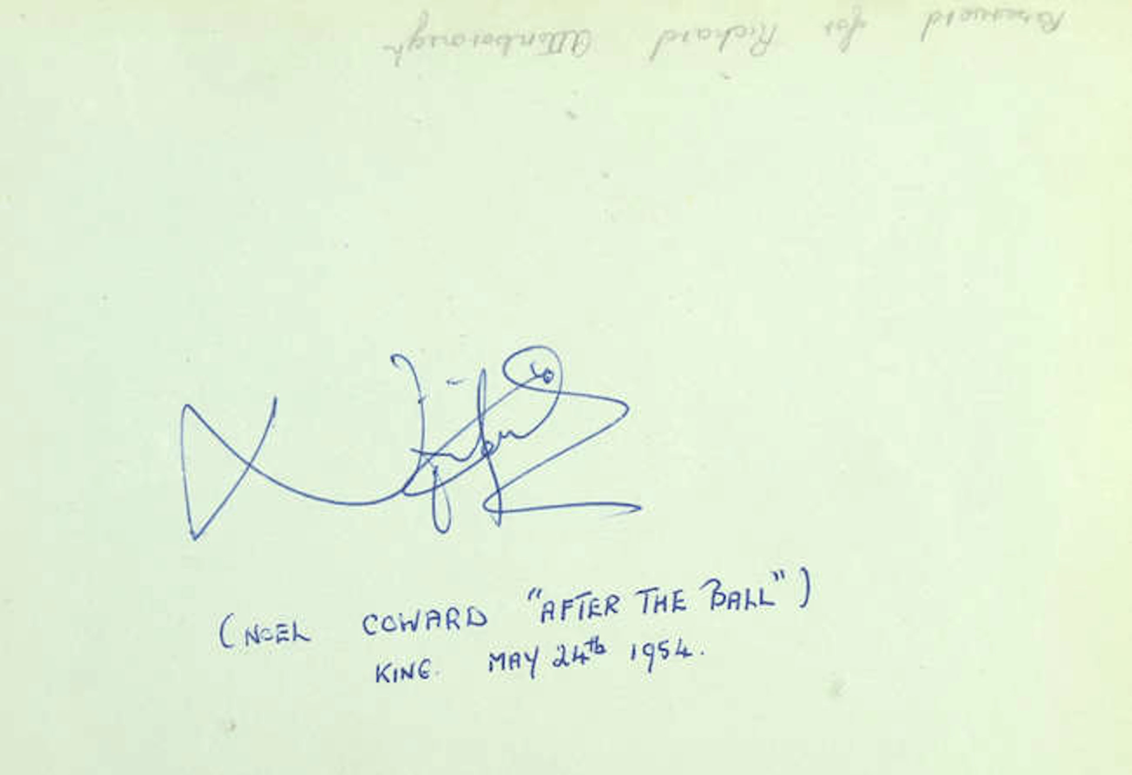 Autograph Album containing 240+ Theatre and Film related Signatures