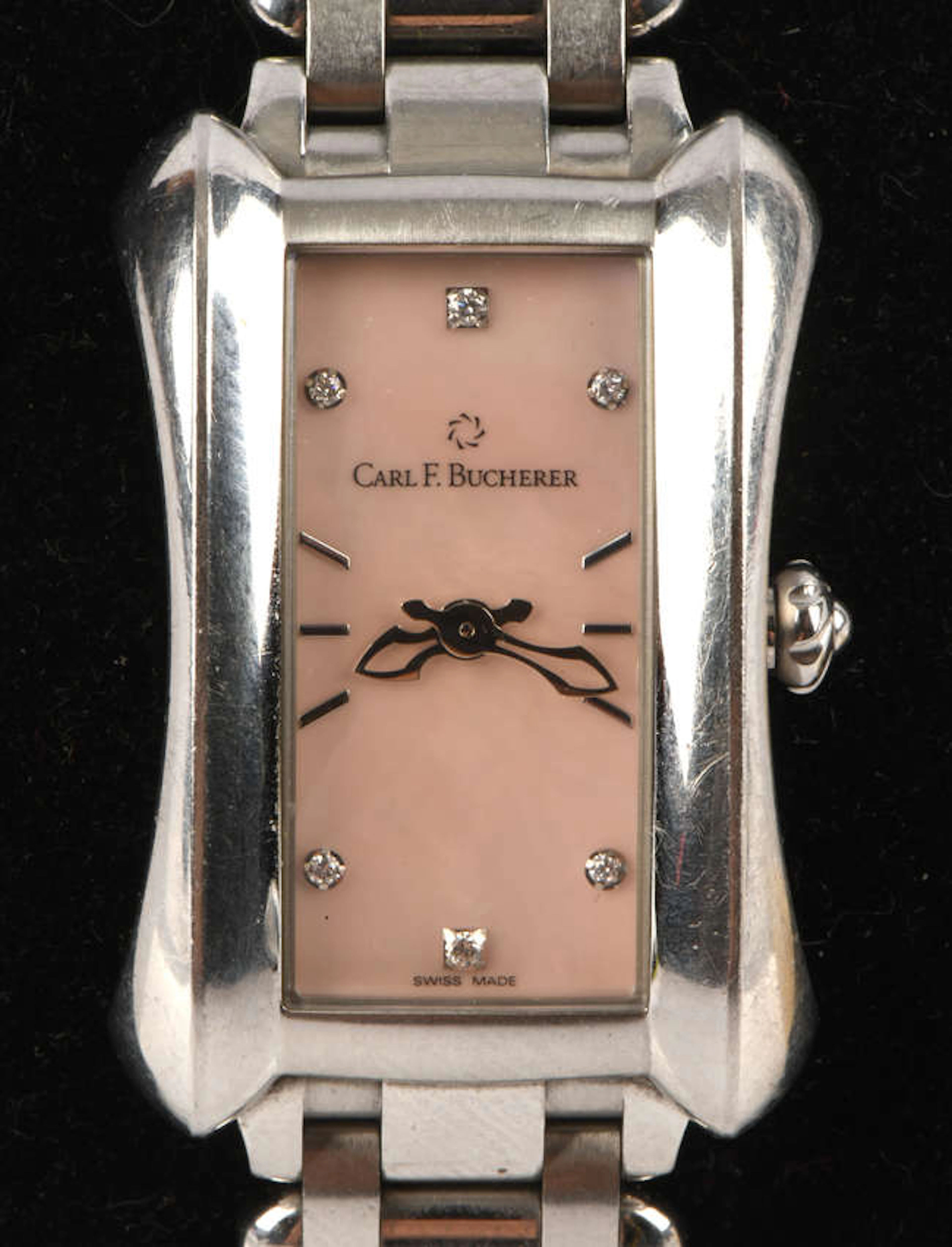 Carl F. Bucherer a reference 10701.08 Ladies tank style wristwatch