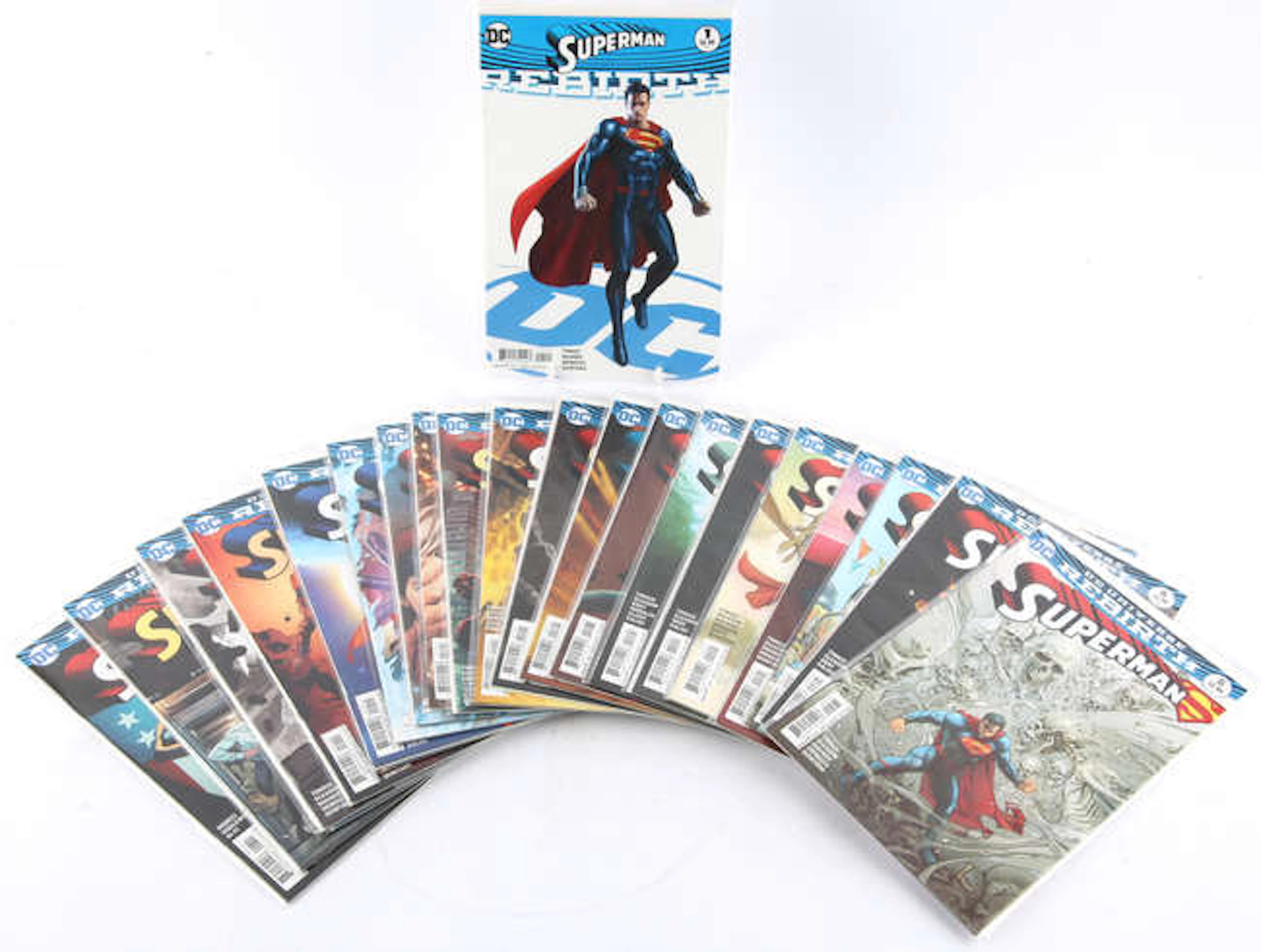 This lot also contains complete participating Super Sons...