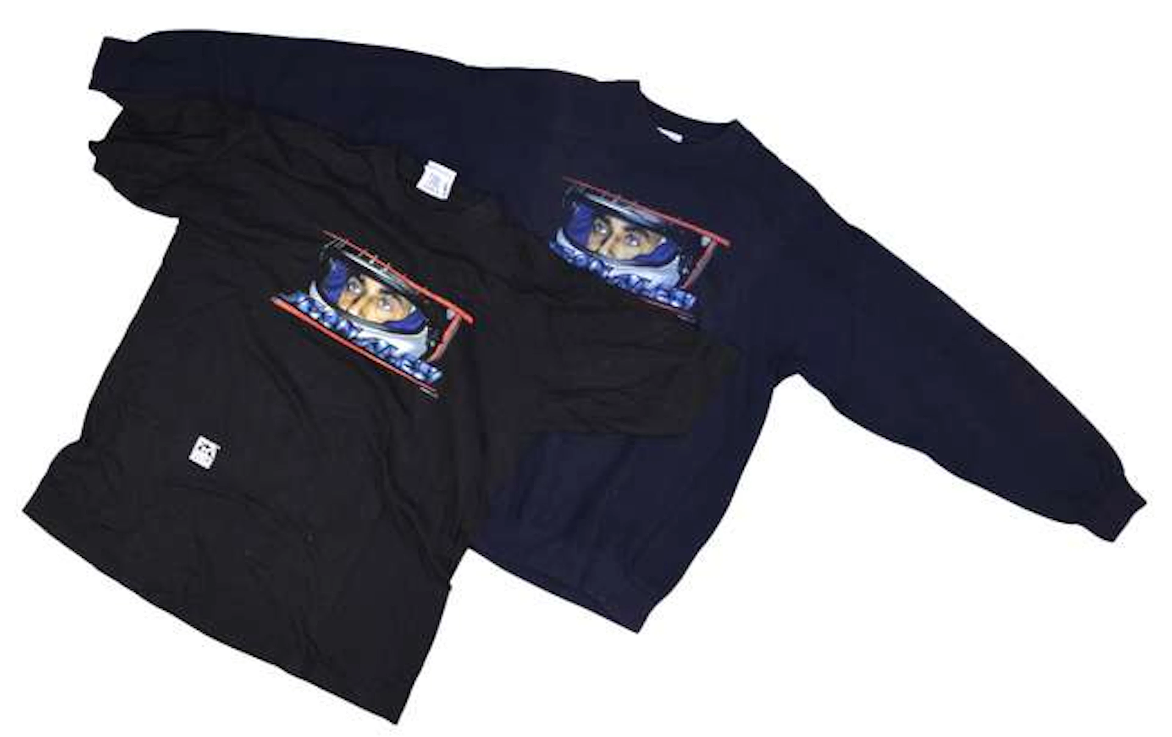 A Official Formula 1 Jean Alesi vintage blue sweatshirt and official