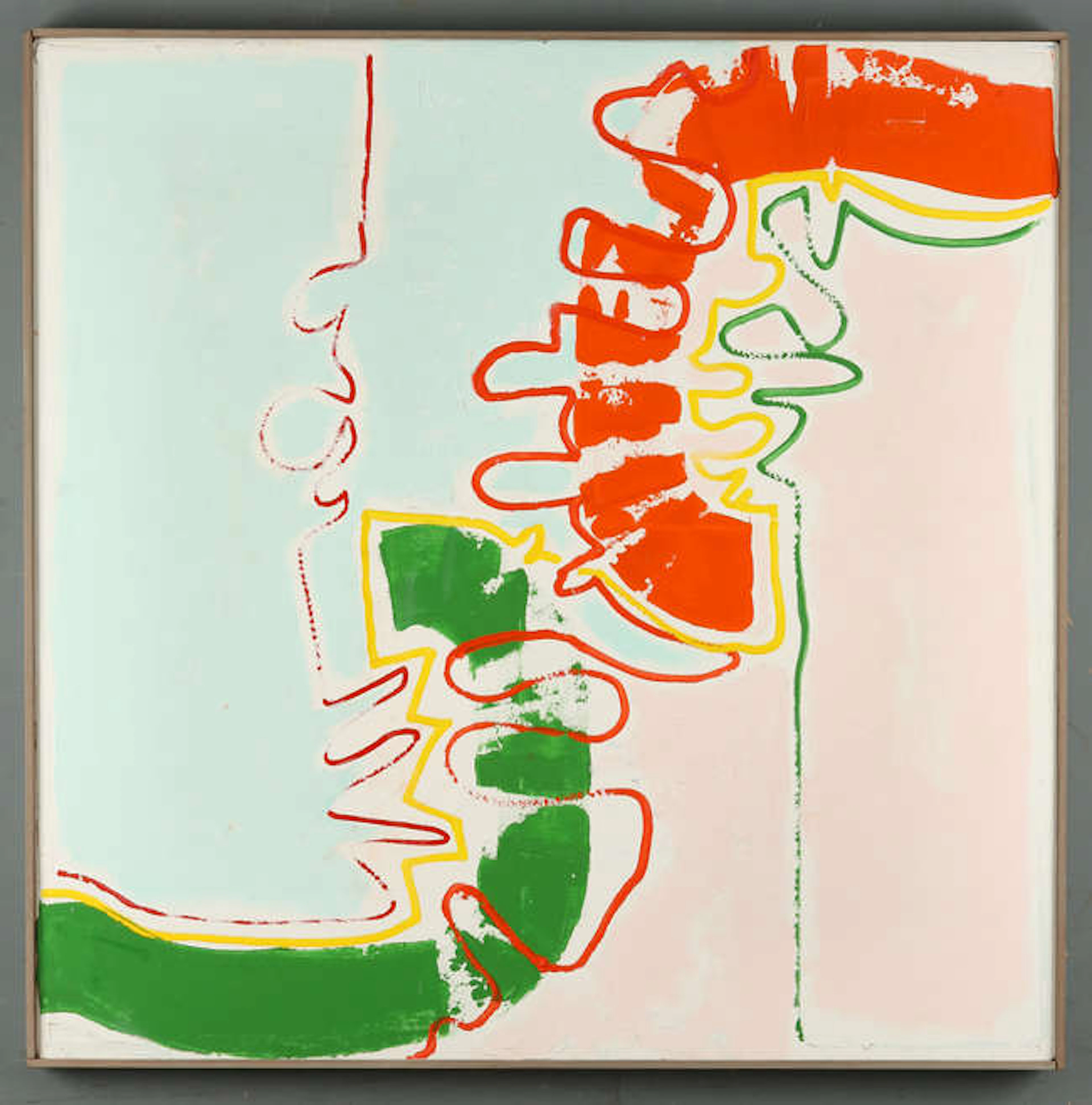 § John Plumb (British 1927-2008), an untitled abstract composition