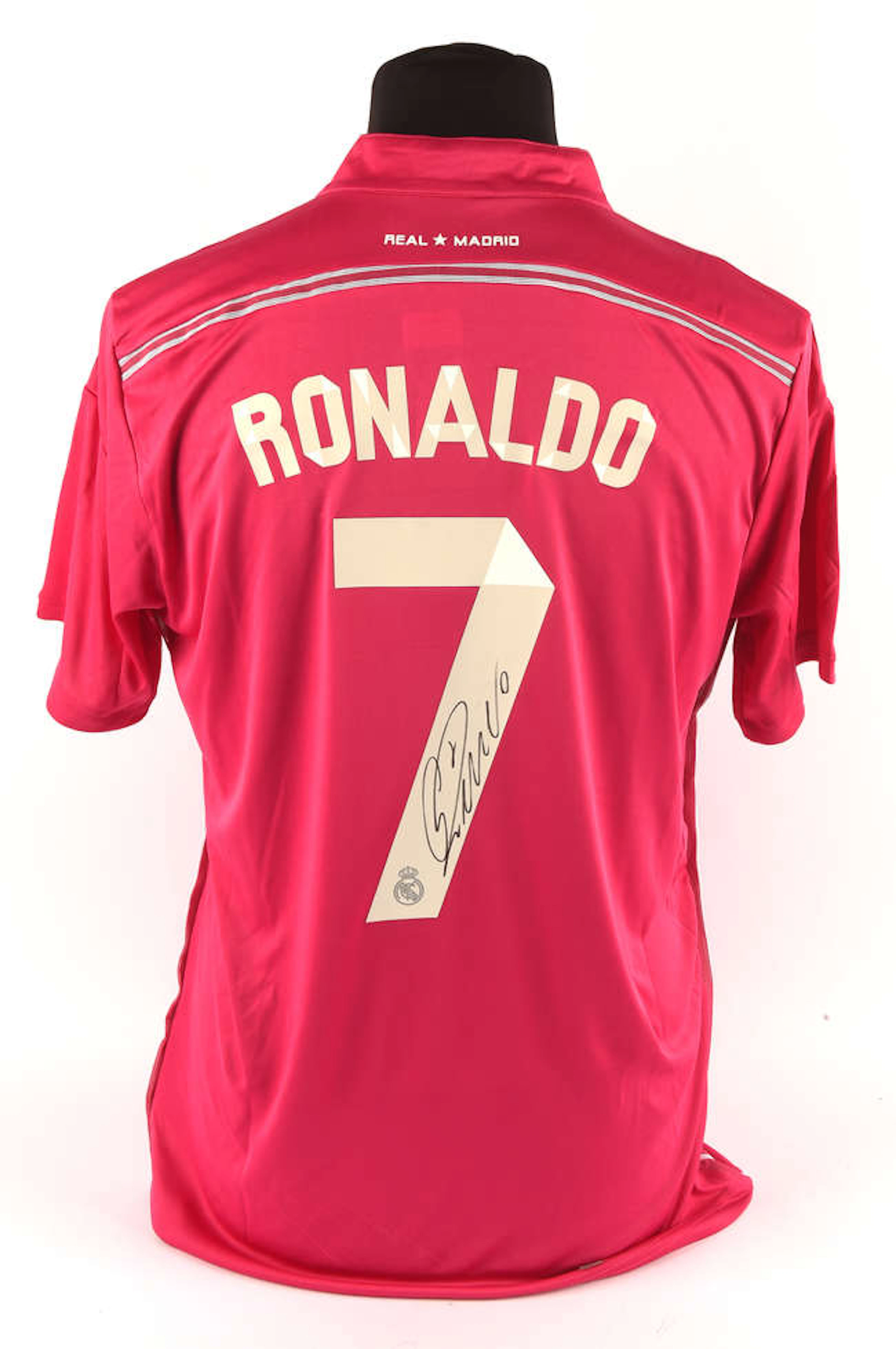 Cristiano Ronaldo Signed on Back Real Madrid Away Shirt 2014/15, in
