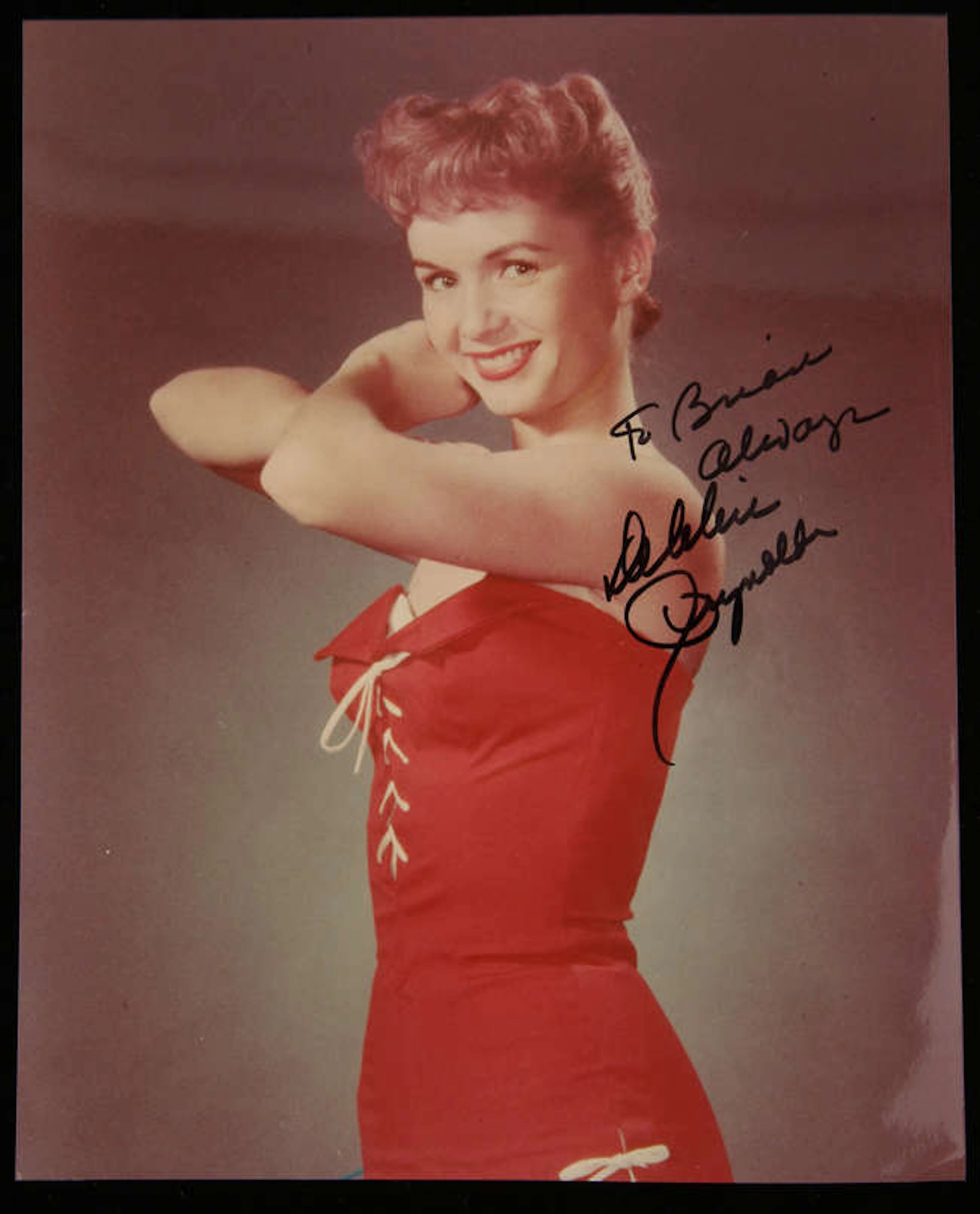 Debbie Reynolds (1932-2016) Autographed Photograph colour photograph