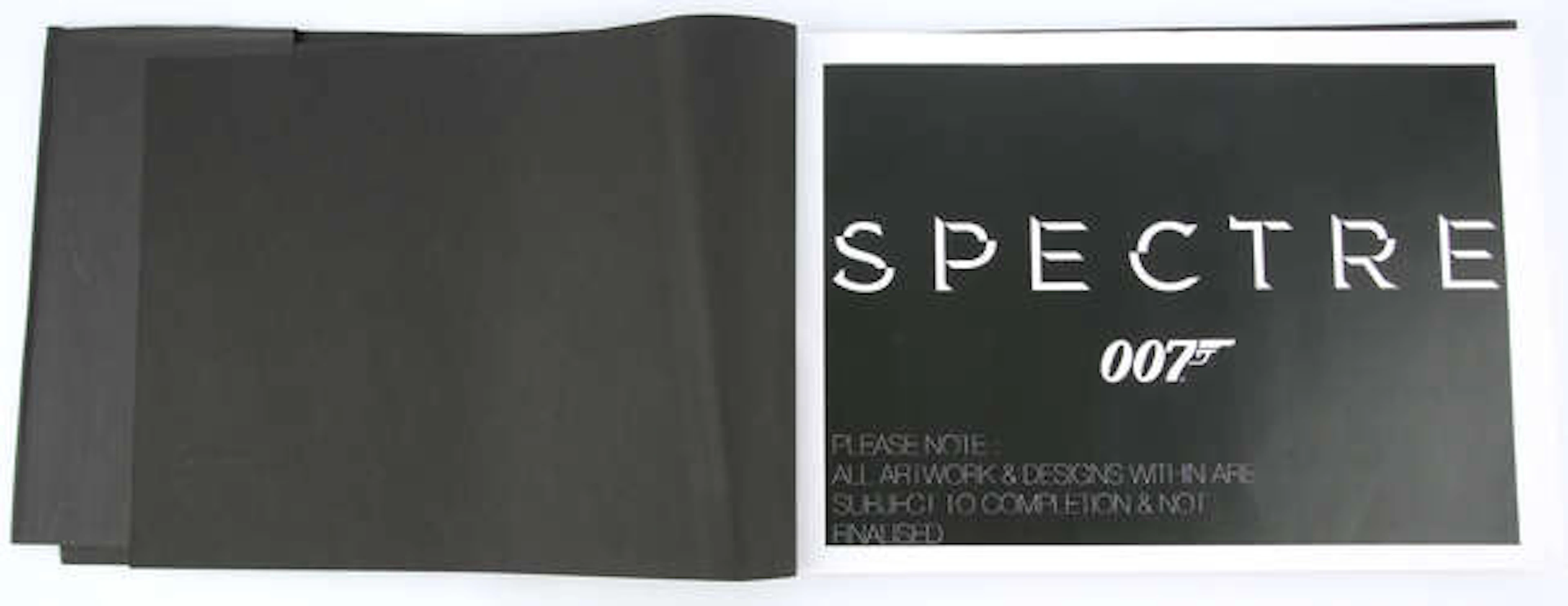 Spectre (2015) Concept Art & Design, hardback book, issued in a small