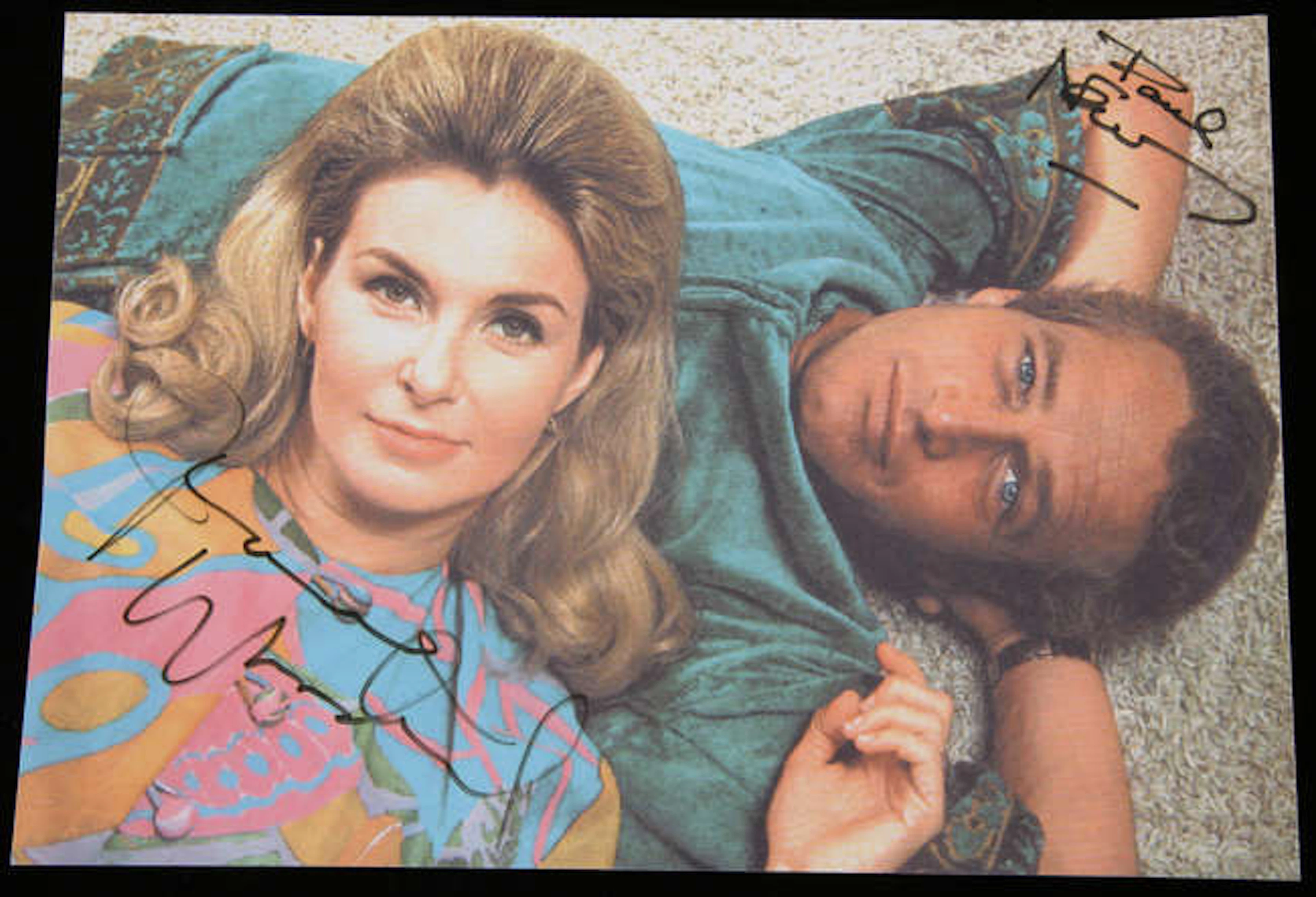 Paul Newman (1925-2008) and Joanne Woodward (1930-) Autographed Photograph