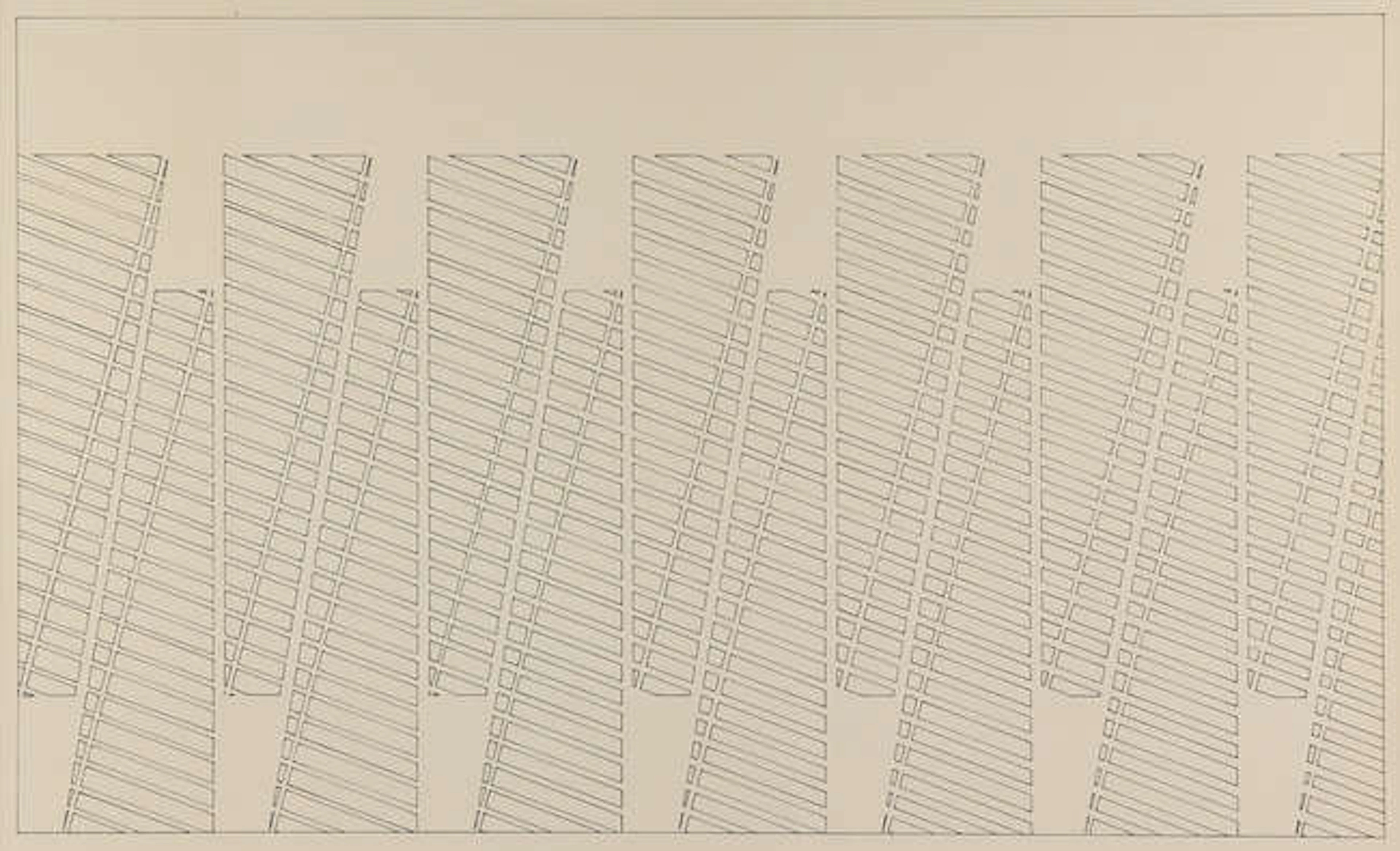 § John Plumb (British 1927-2008), an untitled abstract composition