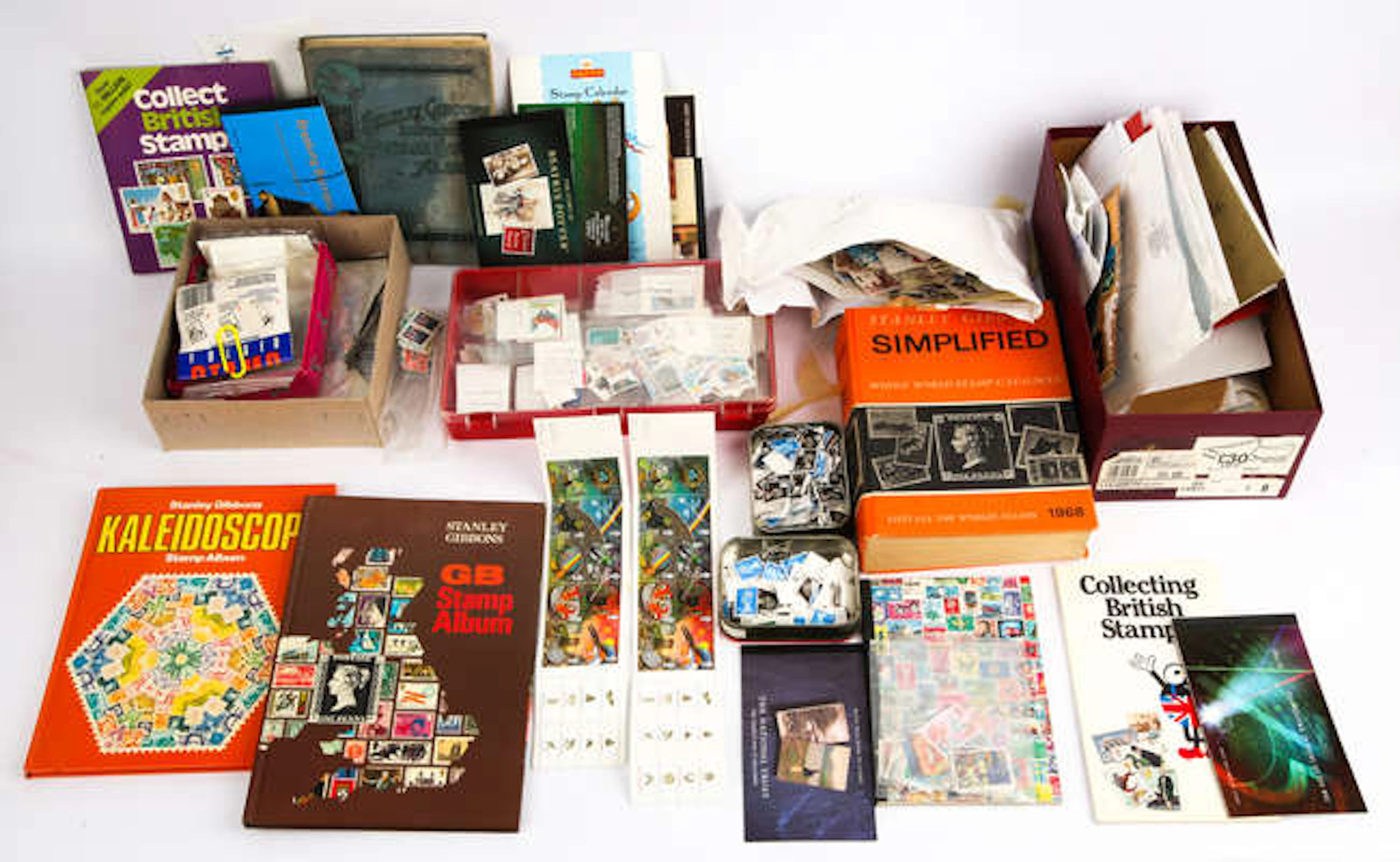 Great Britain and World collection housed in three (3) archive boxes.