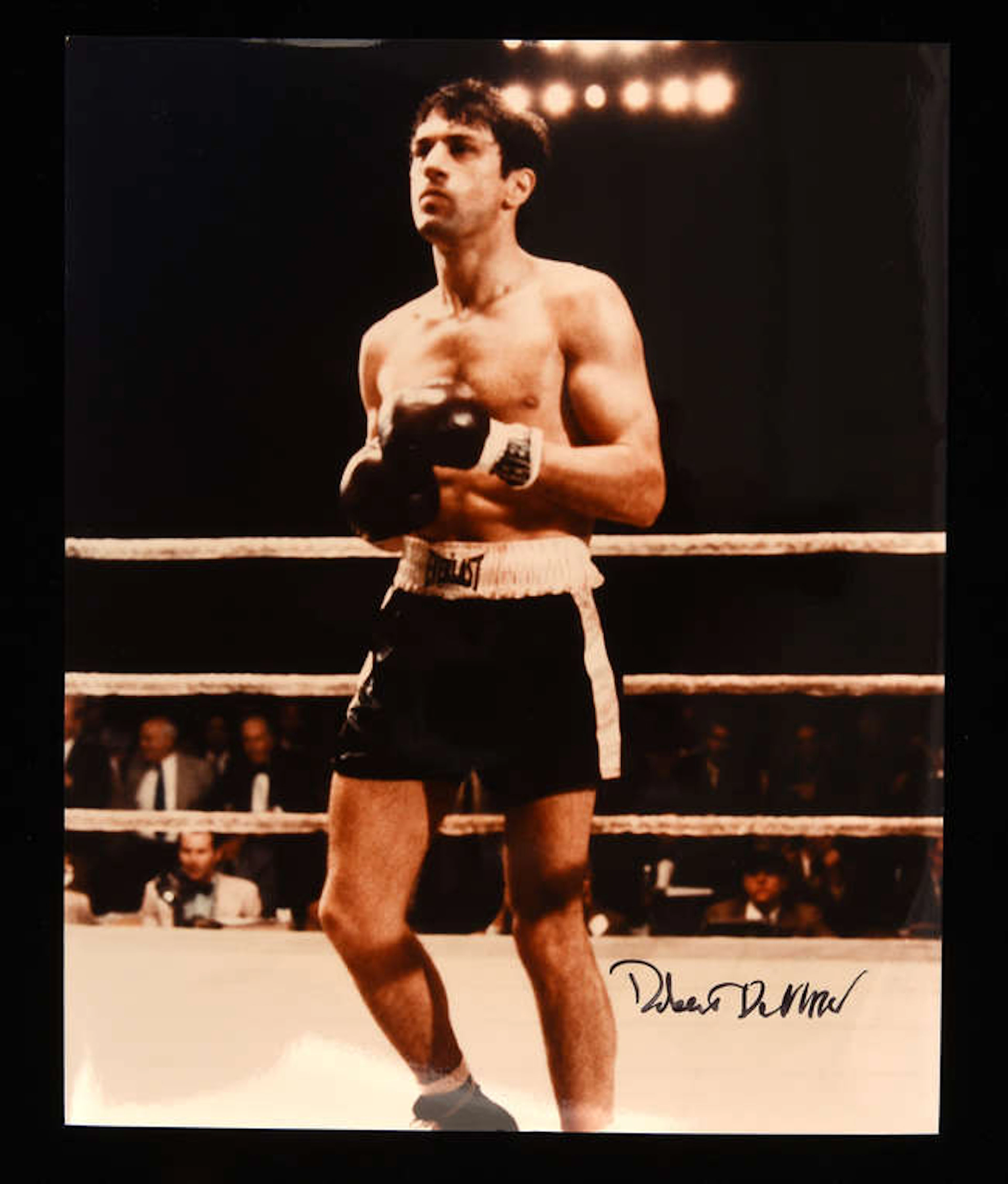 Robert De Niro (1943-) A Pair of Autographed Photographs the first: