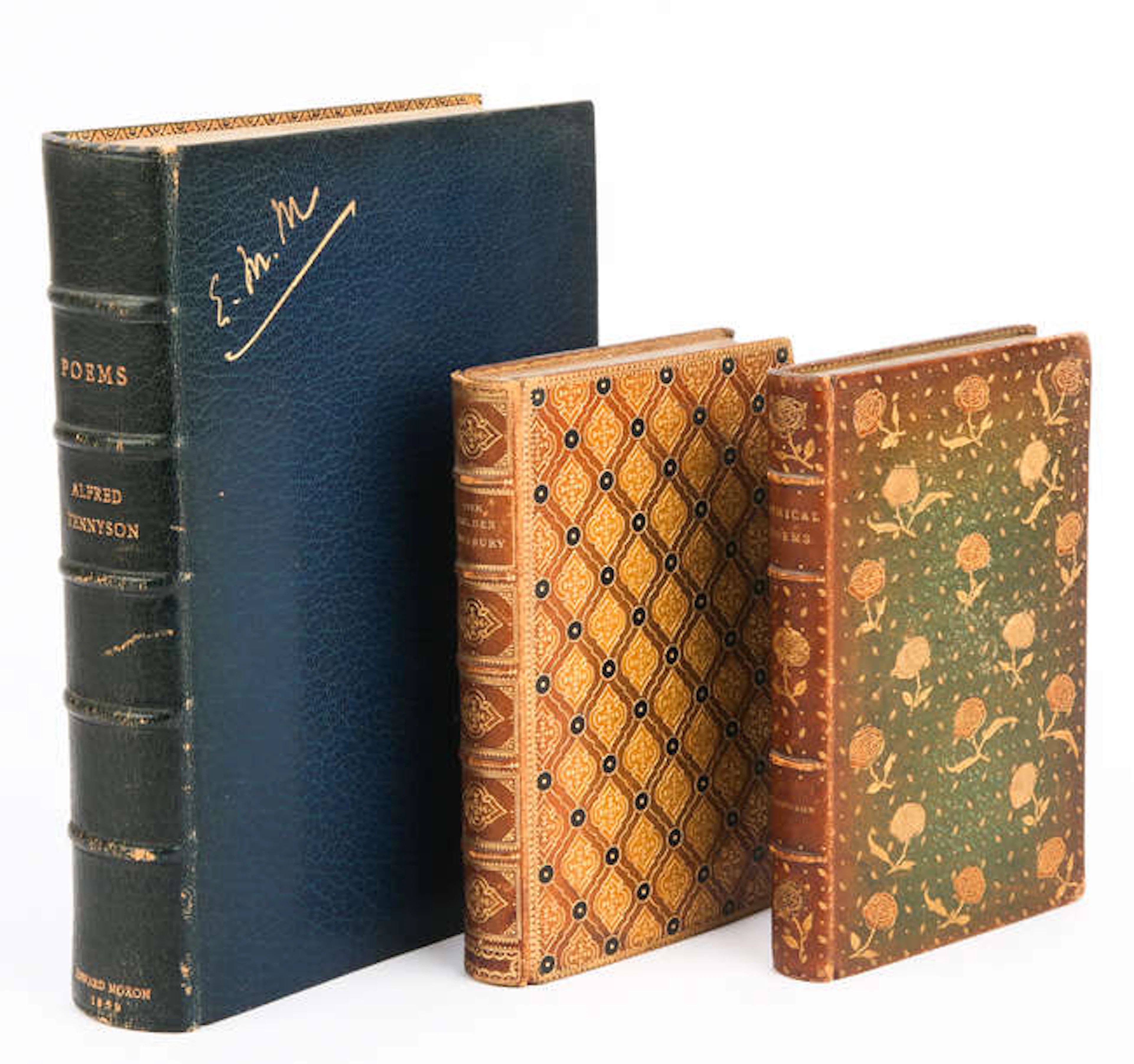 BINDINGS: TENNYSON, (Alfred). Poems, London, Edward Moxon and Co.