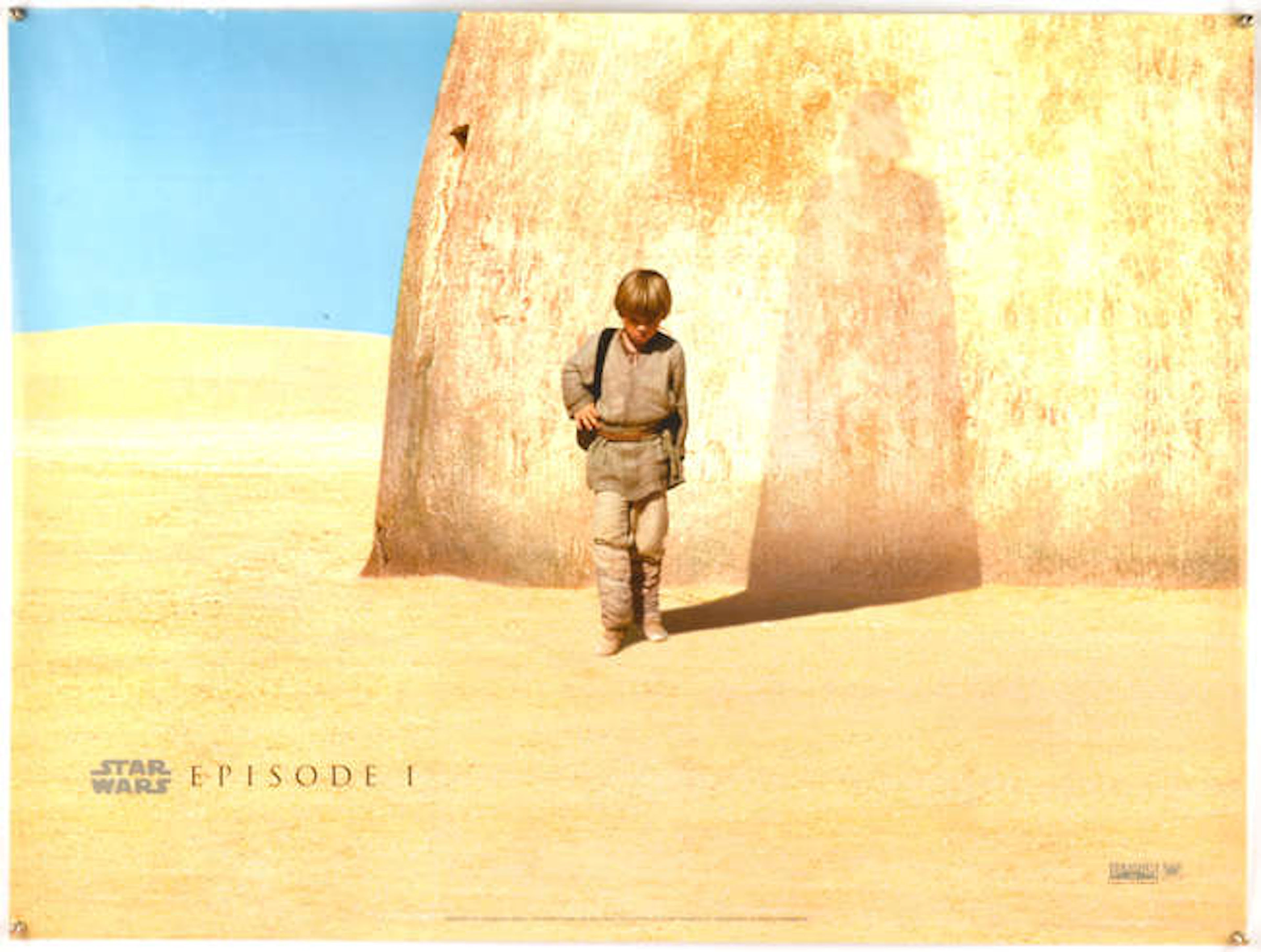 Star Wars Episode I Phantom Menace (1999), British Quad Film Poster