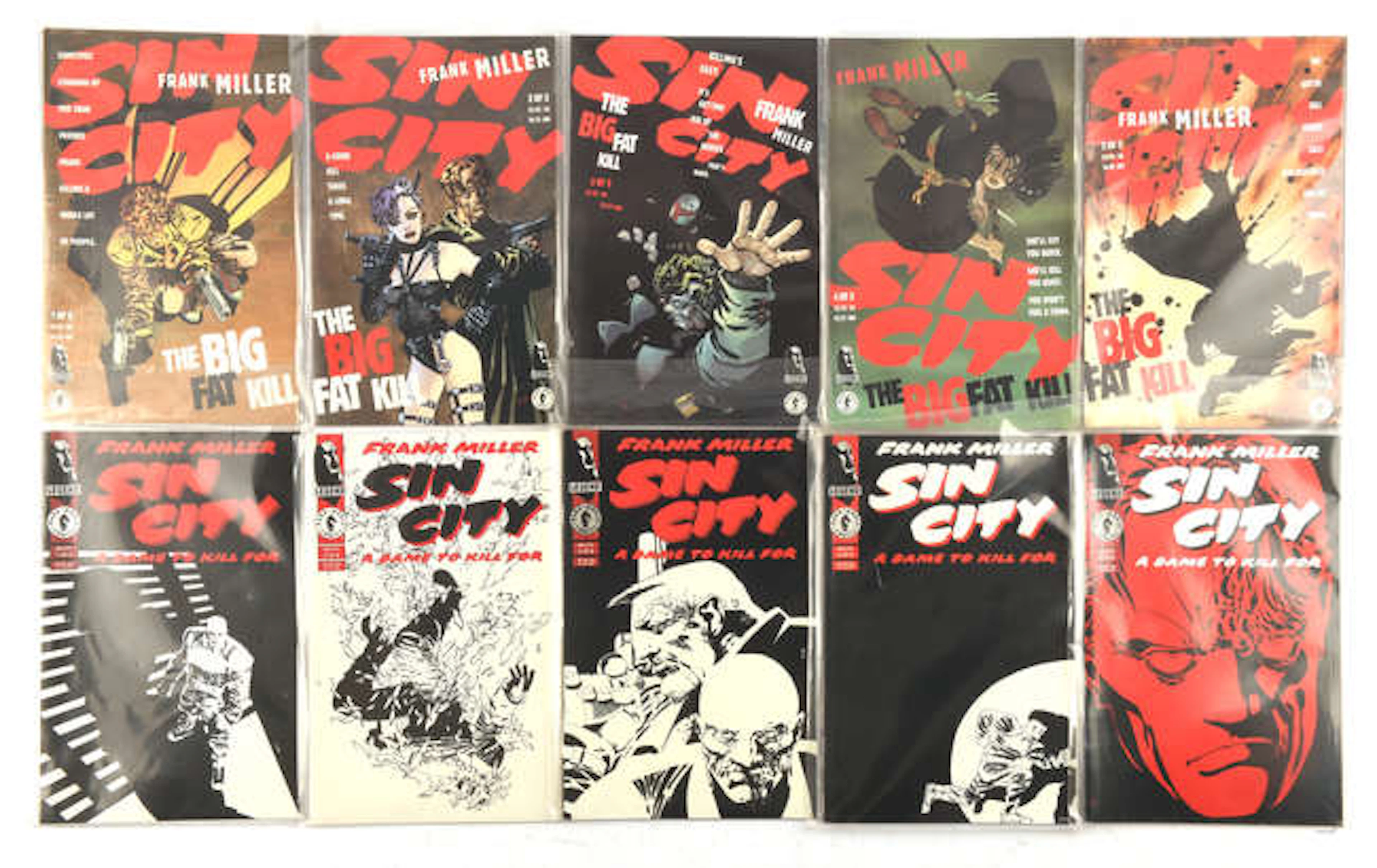 The Sin City comic series is an influential Neo-Noir...