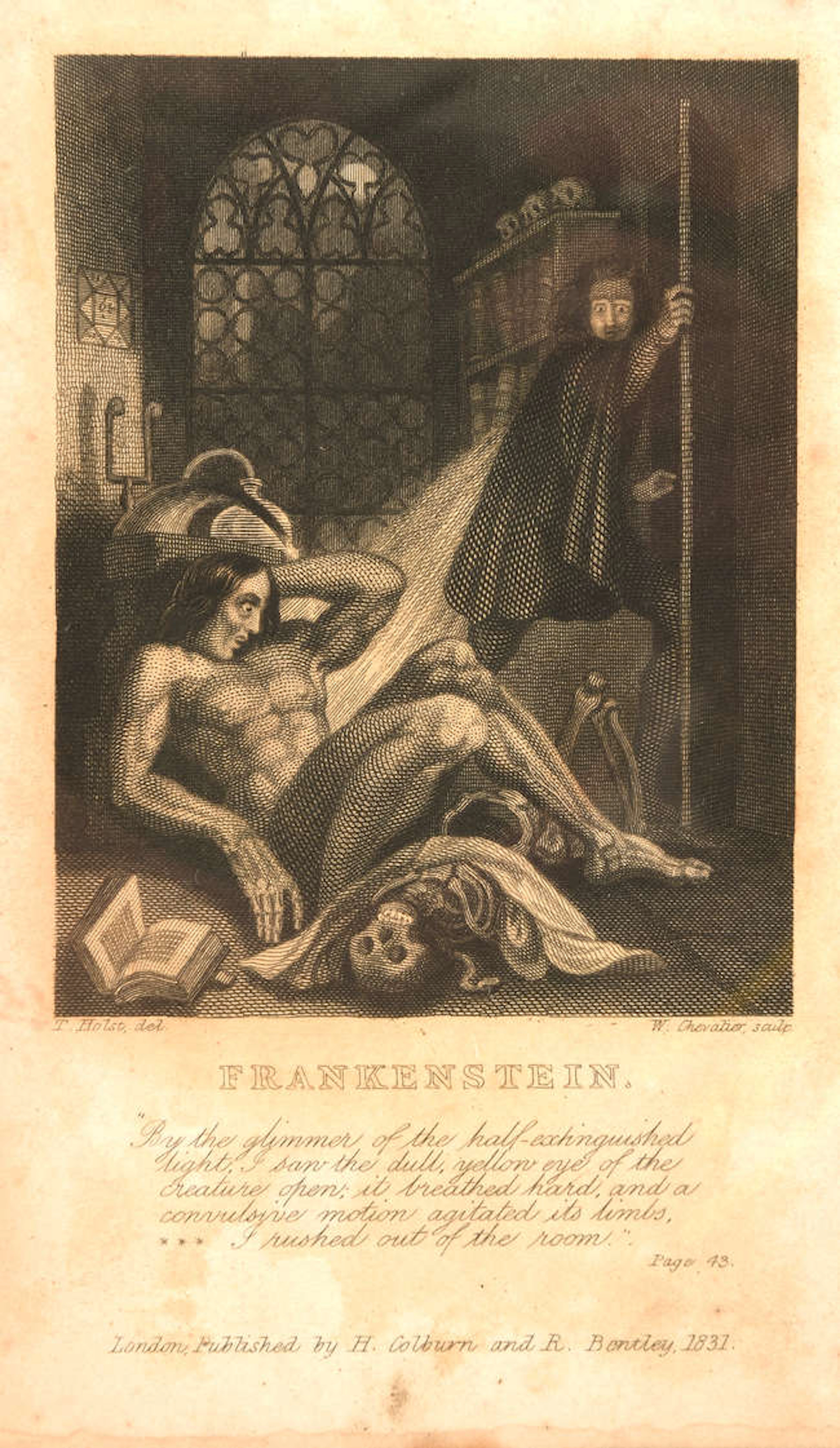 SHELLEY, ( Mary Wollstonecraft), (1797-1851). Frankenstein: or, The