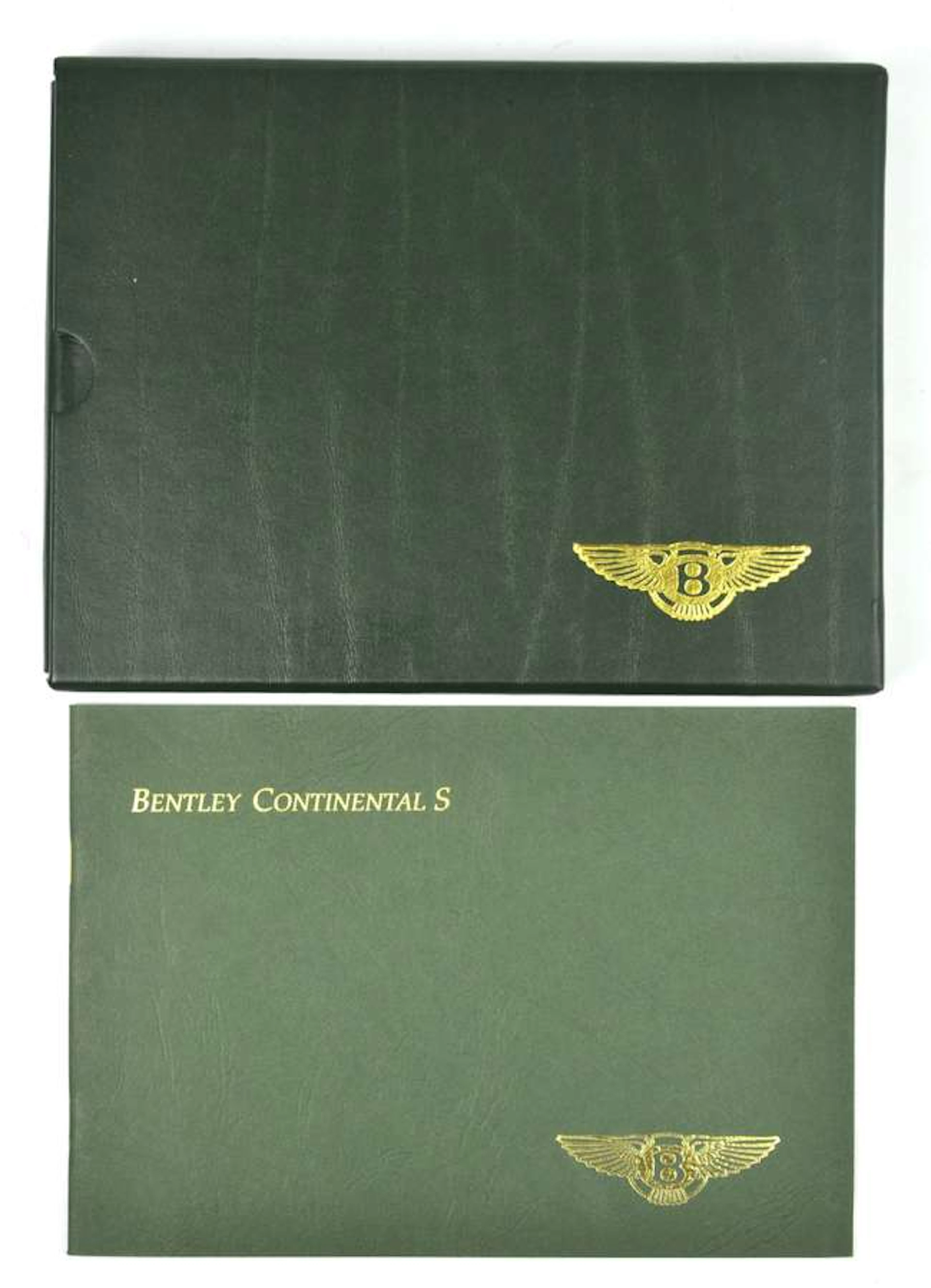 Bentley Continental R and S owners original handbooks.