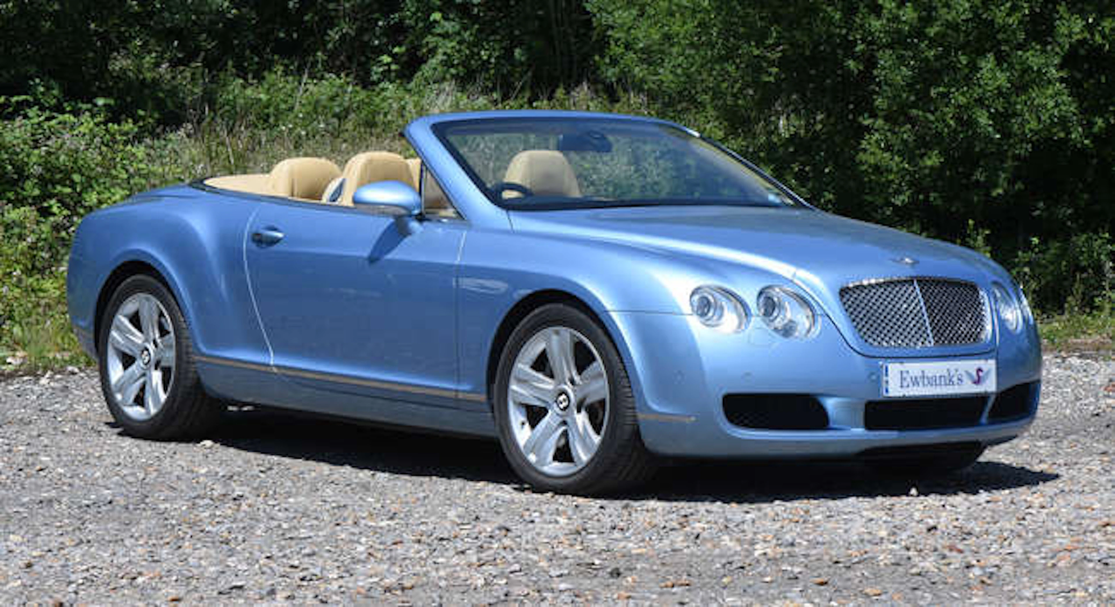 2007 Bentley GTC W12 Continental Automatic. Registration number APC