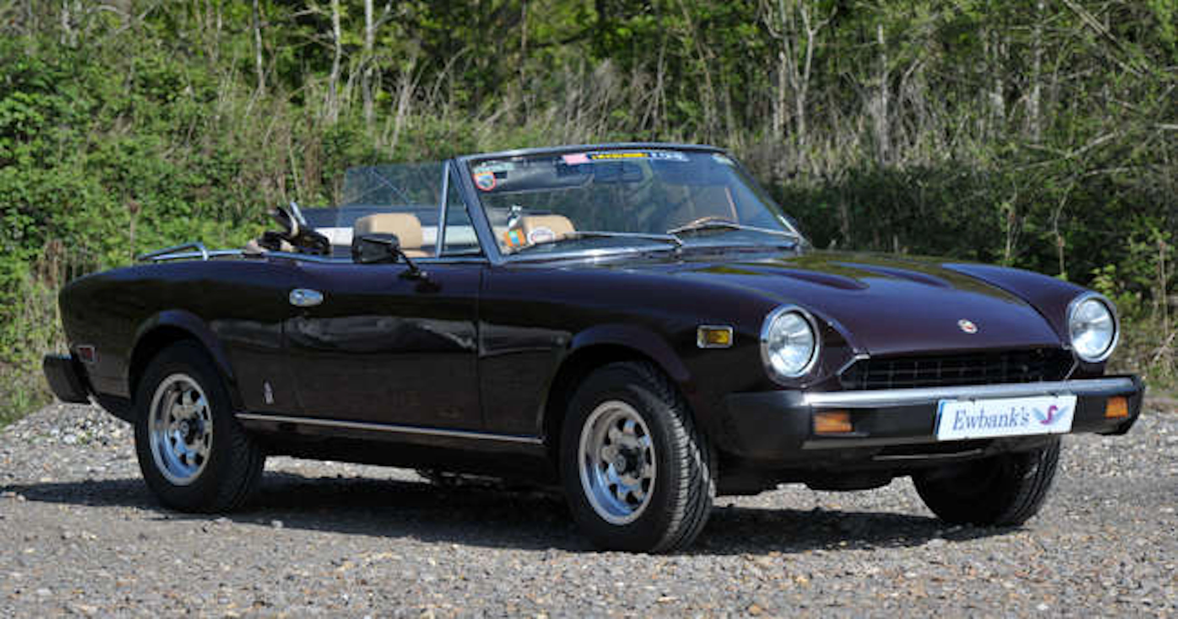 1978 Fiat Spider 124 1800cc 5 Speed Manual Left hand Drive model.