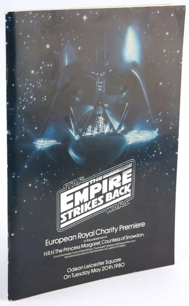 Star Wars: Episode V The Empire Strikes Back (1980). Official European
