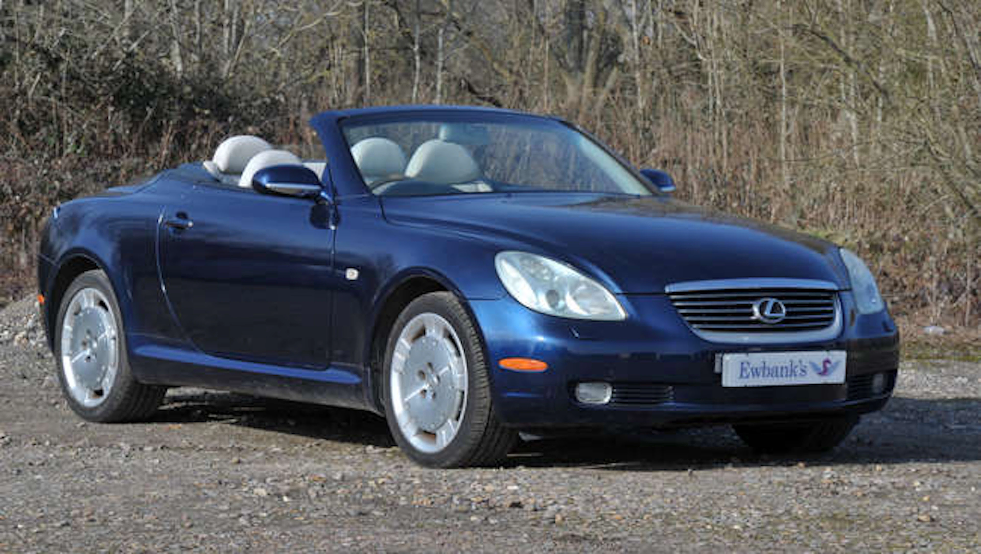 2002 Lexus SC430 Automatic Convertible. Registration number: GD51